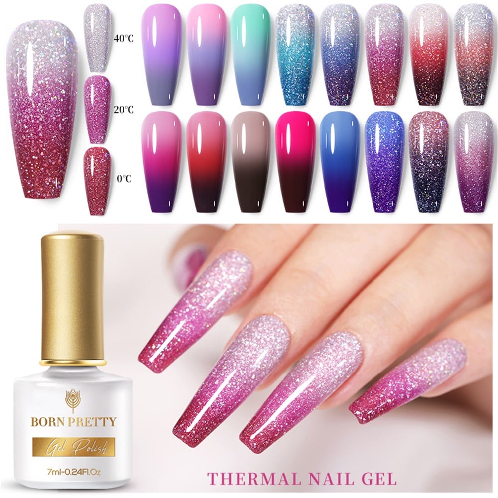 BORN PRETTY 7ML ISIYA GÖRE RENK DEĞİŞTİREN TERMAL OJELER 