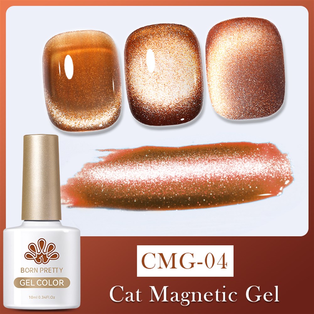 BORN PRETTY AMBER CAT MAGNETIC GEL (AMBER KEDİ GÖZÜ MANYETİK ) KALICI OJE CGM04