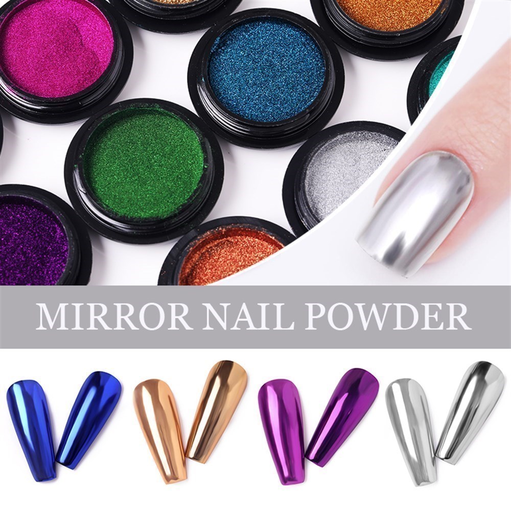 BORN PRETTY AYNA TOZU (CROME POWDER) 01 KOYU MAVİ