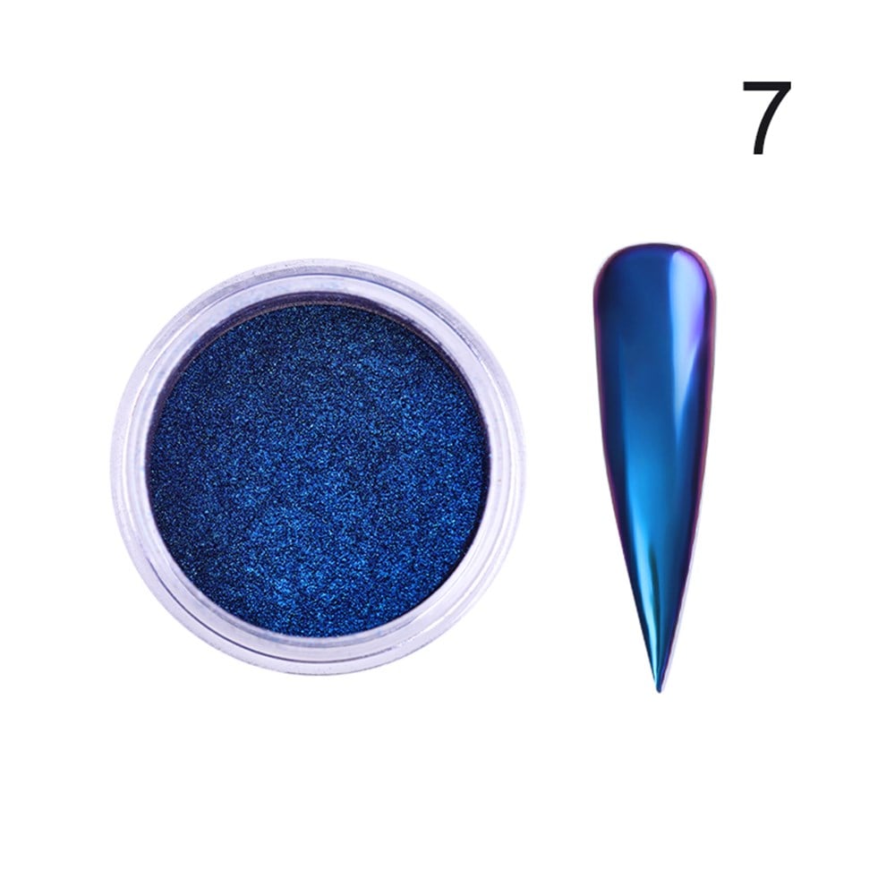 Born Pretty Chameleon Acrylic Crome Mirror Nail Powder (Bukalemun Krom tozu) 07