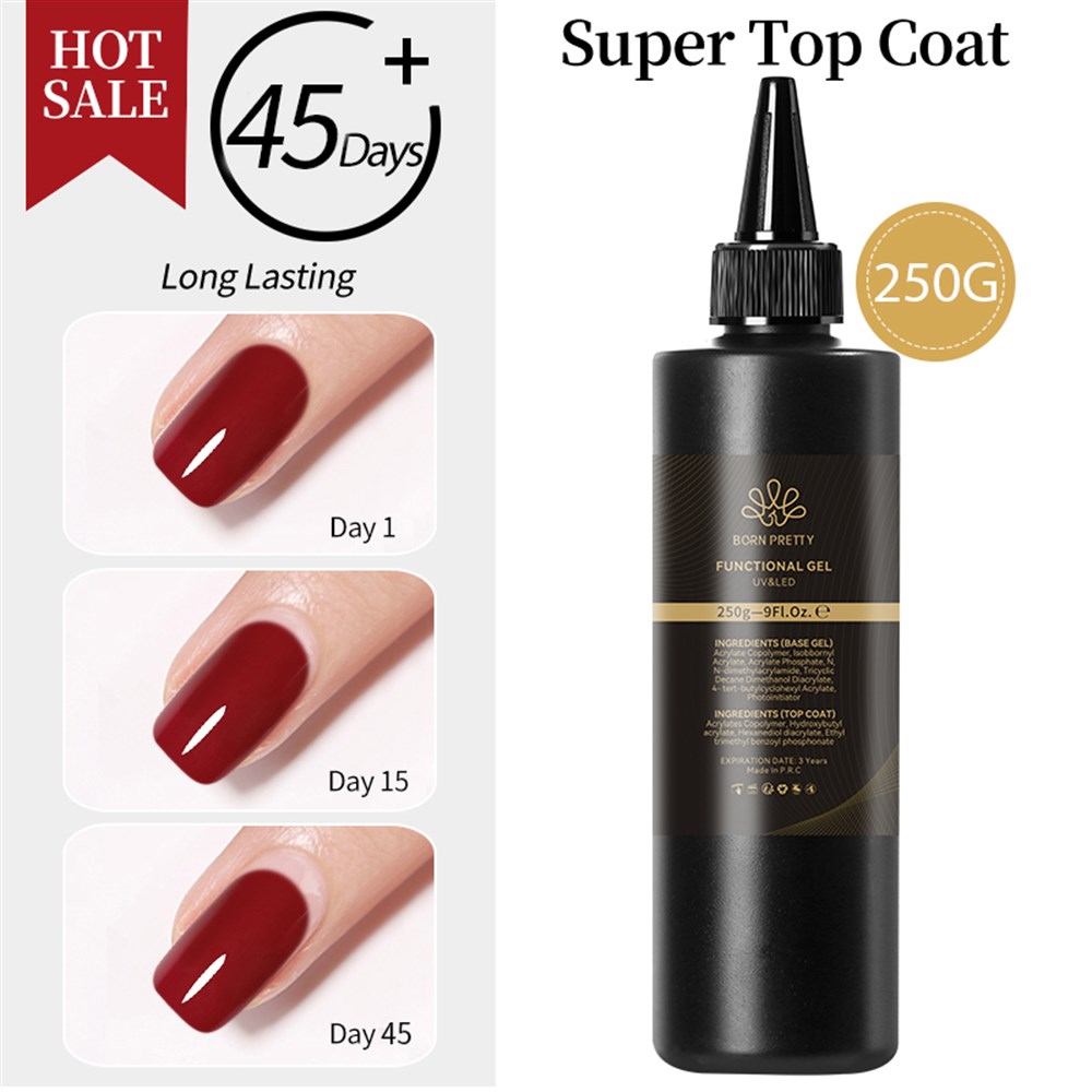 BORN PRETTY PRO 250GR SUPER TOP COAT 