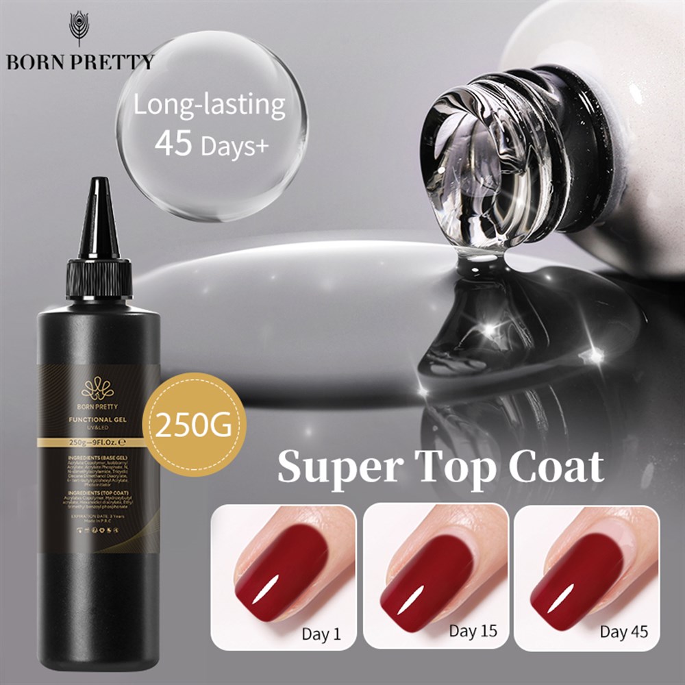 BORN PRETTY PRO 250GR SUPER TOP COAT 