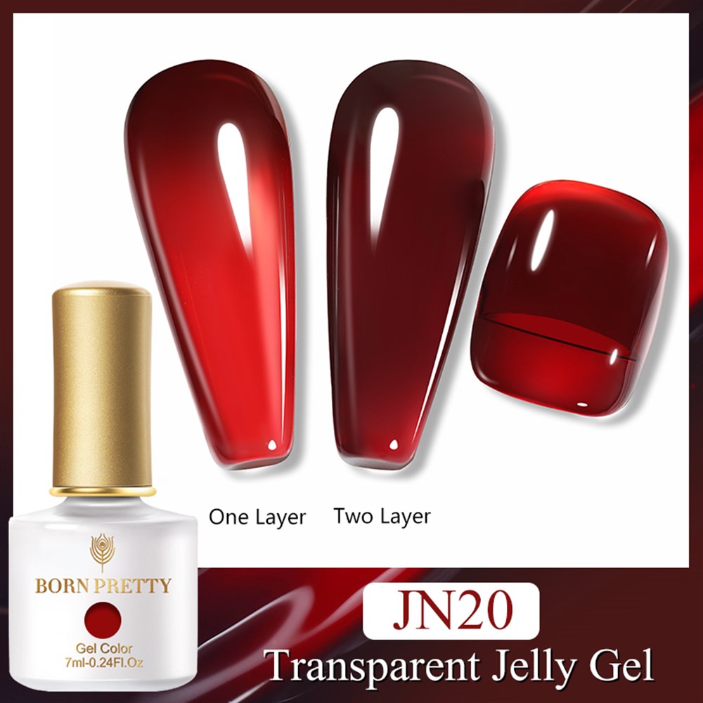 BORN PRETTY PRO JELLY NUDE GEL  7 ML KALICI OJE JN20