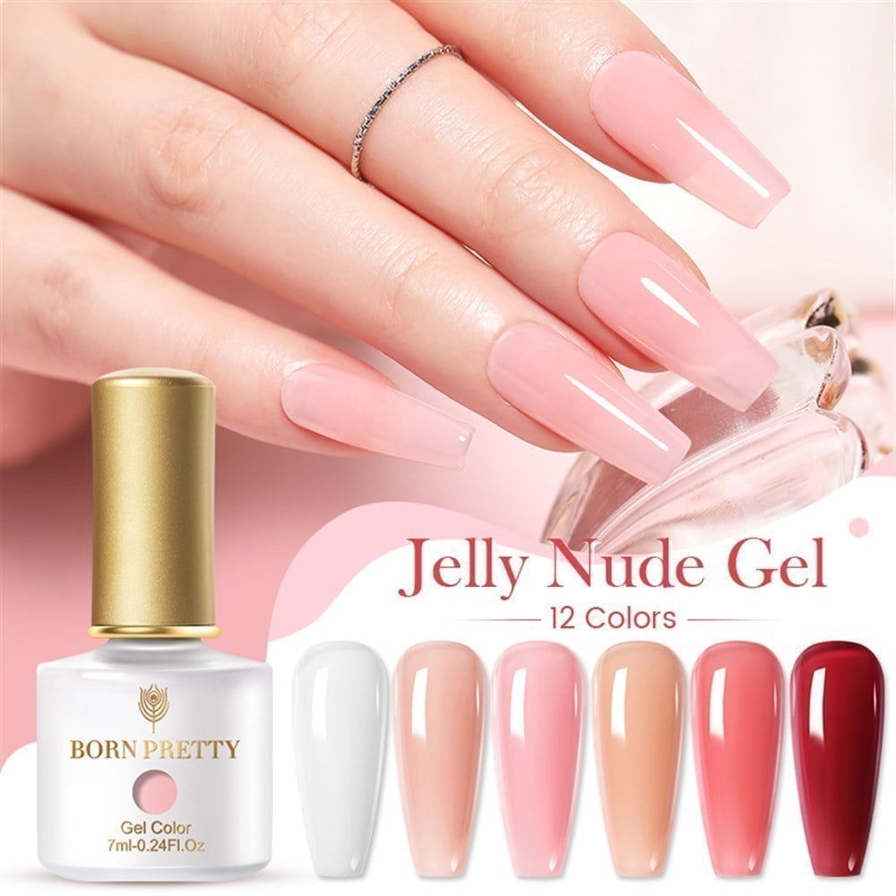 BORN PRETTY PRO JELLY NUDE GEL  7 ML KALICI OJE JN01