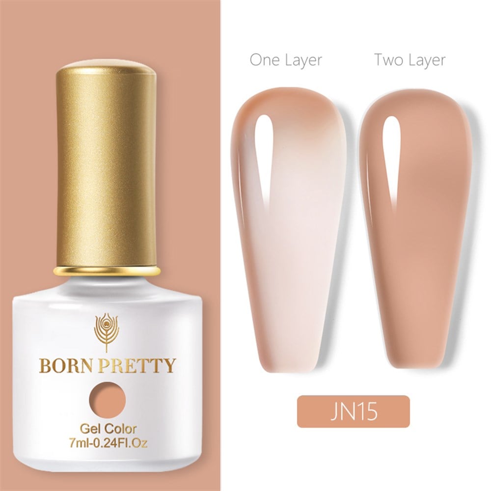 BORN PRETTY PRO JELLY NUDE GEL  7 ML KALICI OJE JN15