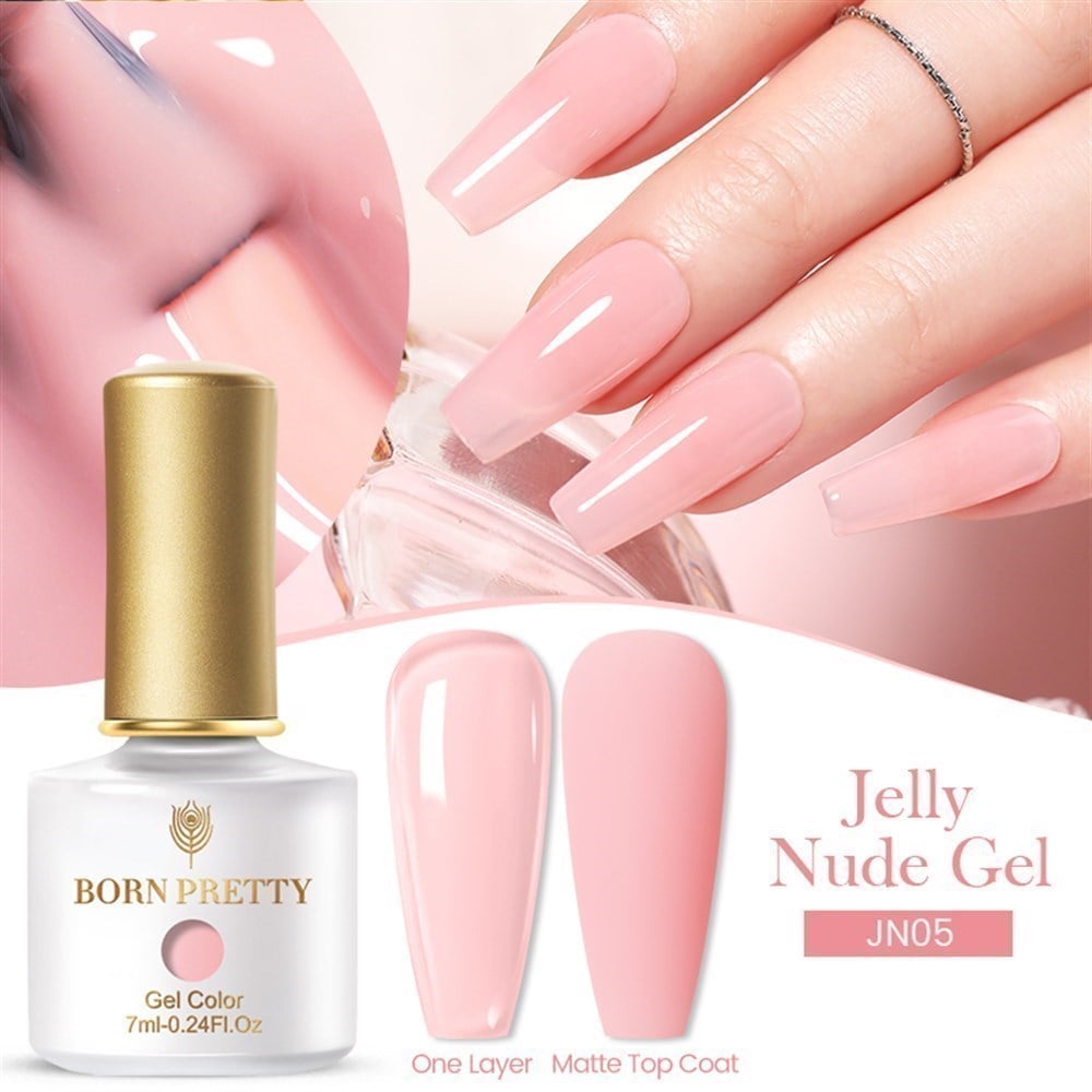 BORN PRETTY PRO JELLY NUDE GEL  7 ML KALICI OJE JN01