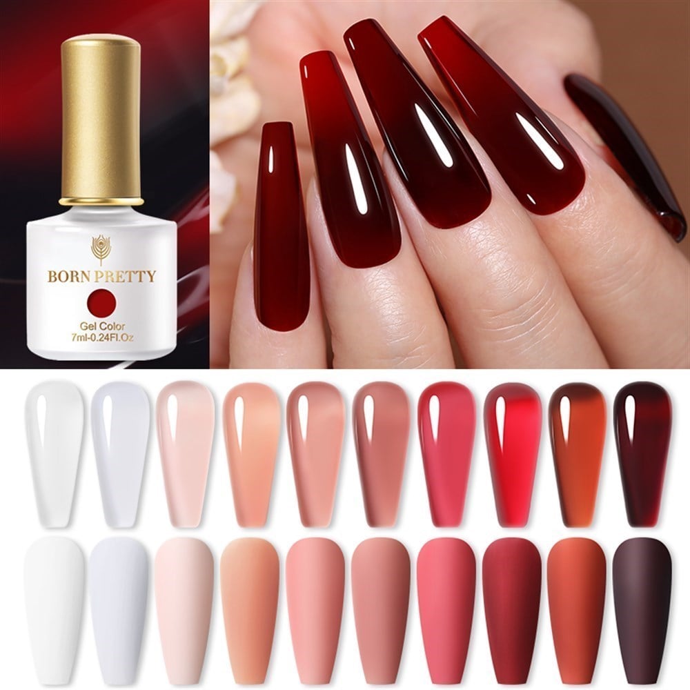 BORN PRETTY PRO JELLY NUDE GEL  7 ML KALICI OJE JN13