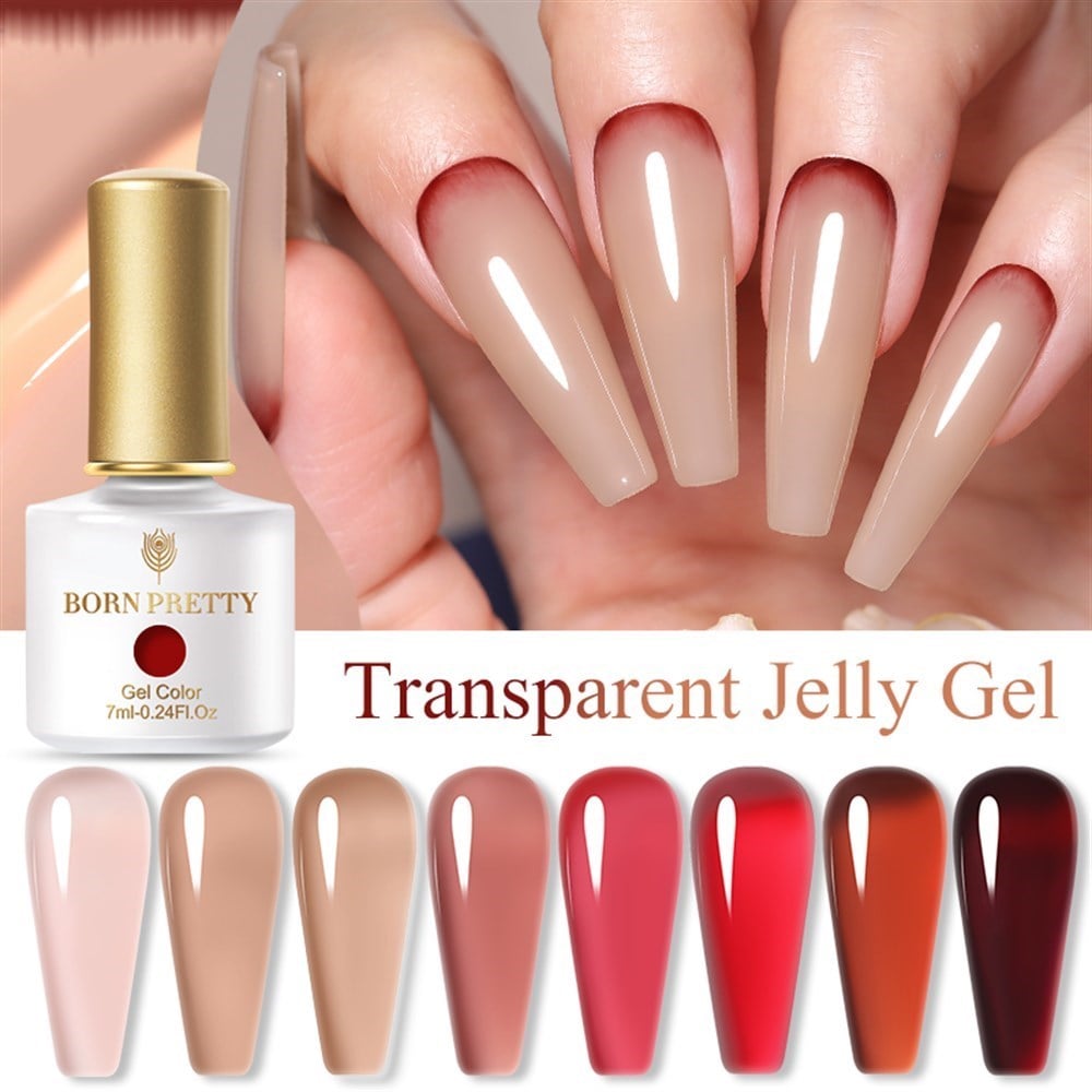 BORN PRETTY PRO JELLY NUDE GEL  7 ML KALICI OJE JN13
