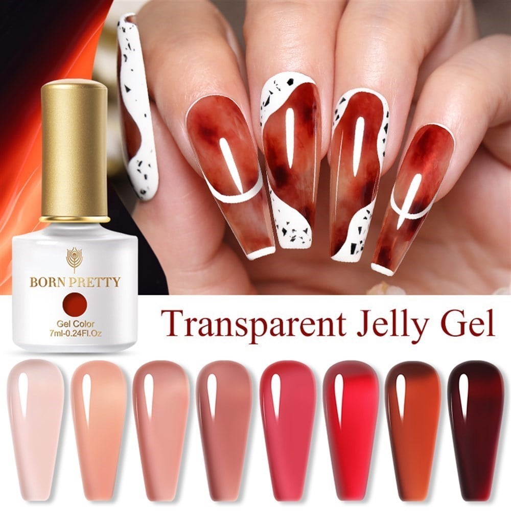 BORN PRETTY PRO JELLY NUDE GEL  7 ML KALICI OJE JN13