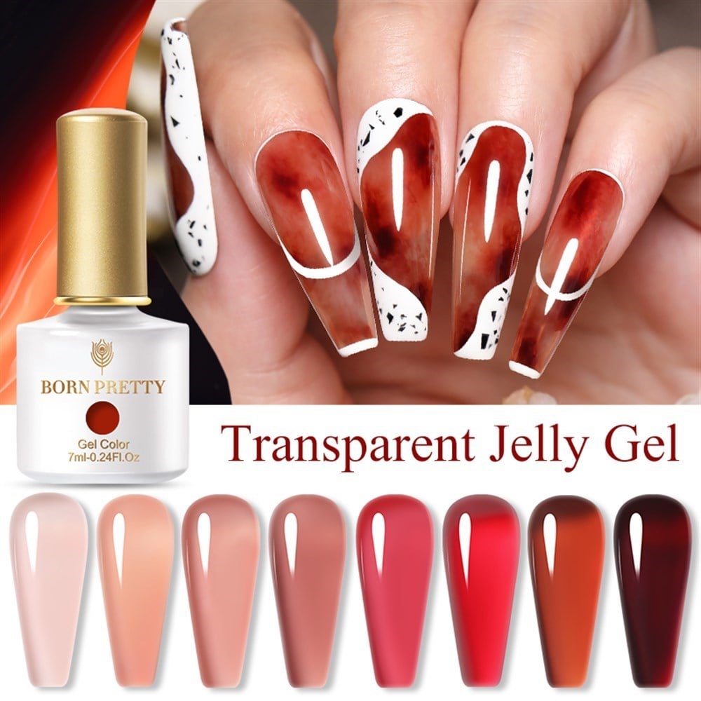 BORN PRETTY PRO JELLY NUDE GEL  7 ML KALICI OJE JN13