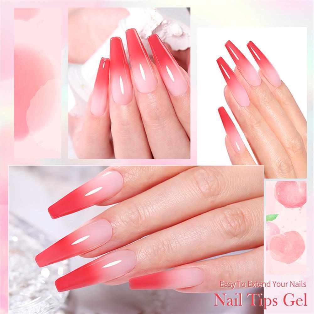 BORN PRETTY PRO SOLID TIPS YAPIŞTIRICISI JELLY NUDE COLORS (TÜP FORM ) 15GR LIGHT PINK 