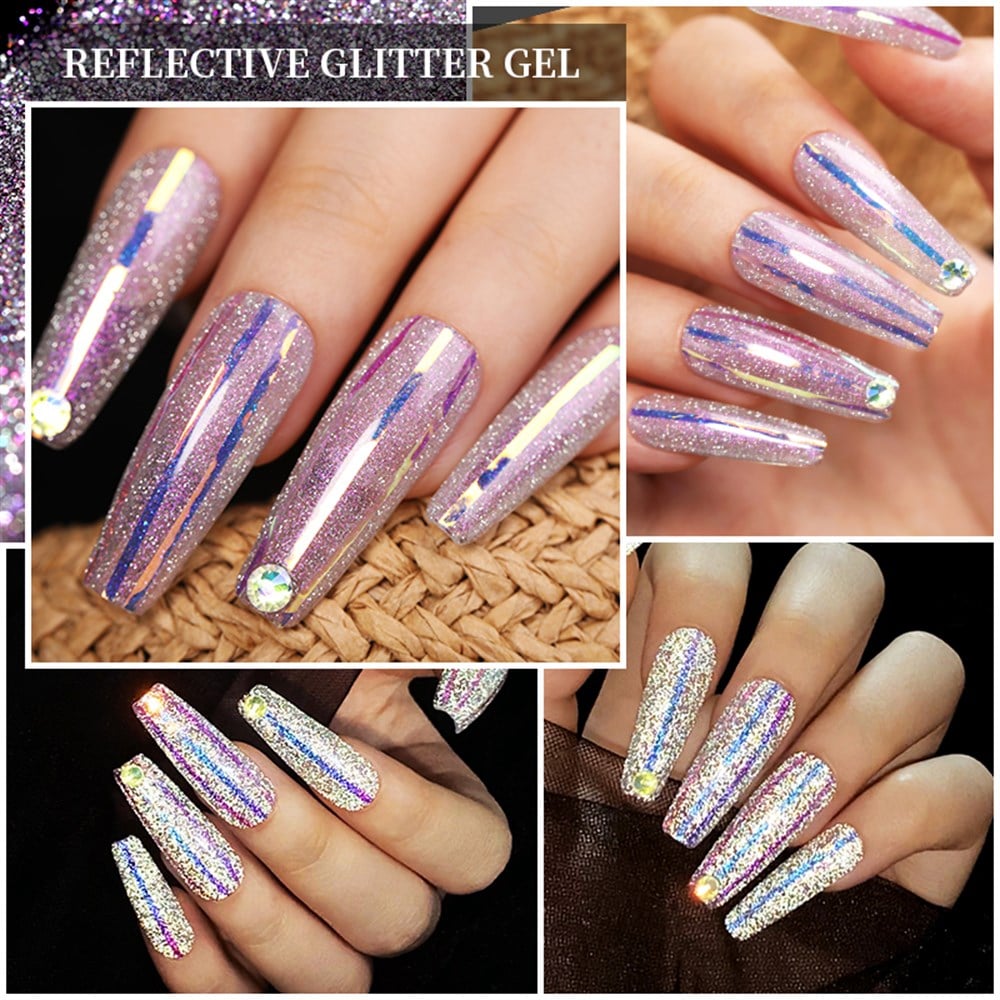 BORN PRETTY REFLECTIVE (REFLEKTÖRLÜ) PARILTILI KALICI OJE 03