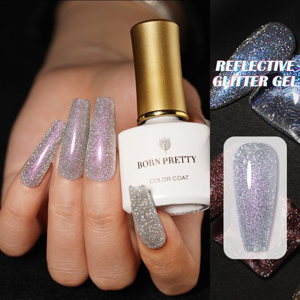 BORN PRETTY REFLECTIVE (REFLEKTÖRLÜ) PARILTILI KALICI OJE 04