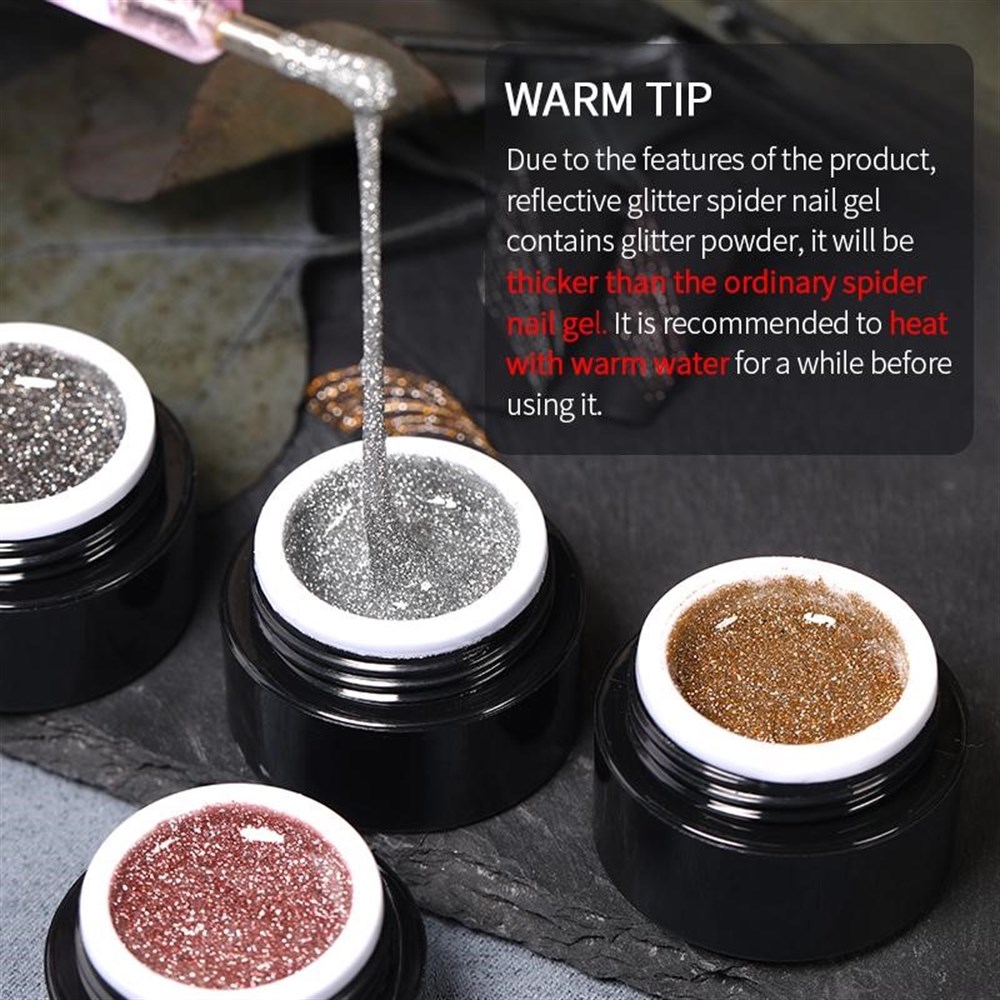 BORN PRETTY REFLECTIVE (REFLEKTÖRLÜ) SPIDER JEL 01