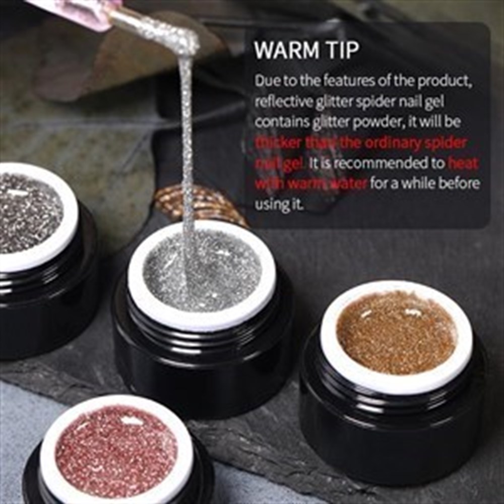 BORN PRETTY REFLECTIVE (REFLEKTÖRLÜ) SPIDER JEL 01