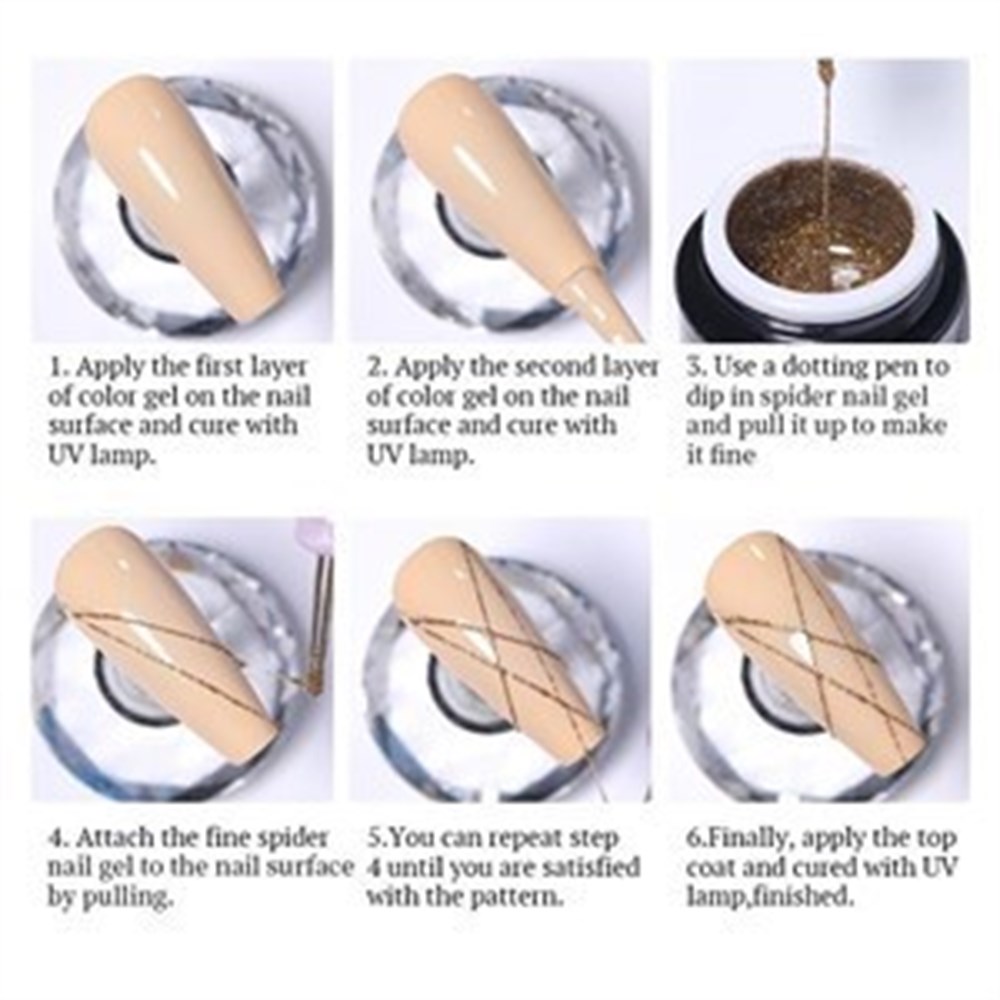 BORN PRETTY REFLECTIVE (REFLEKTÖRLÜ) SPIDER JEL 01