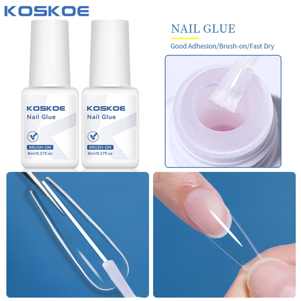 KOSKOE 8ml NAIL GLUE (HIZLI TİPS YAPIŞTIRICI)