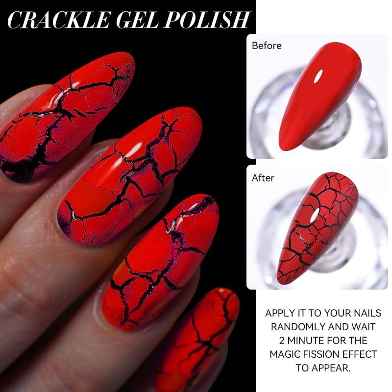 LILYCUTE 7ml Hava Kuruyan Çatlayan Oje CN03  KIRMIZI