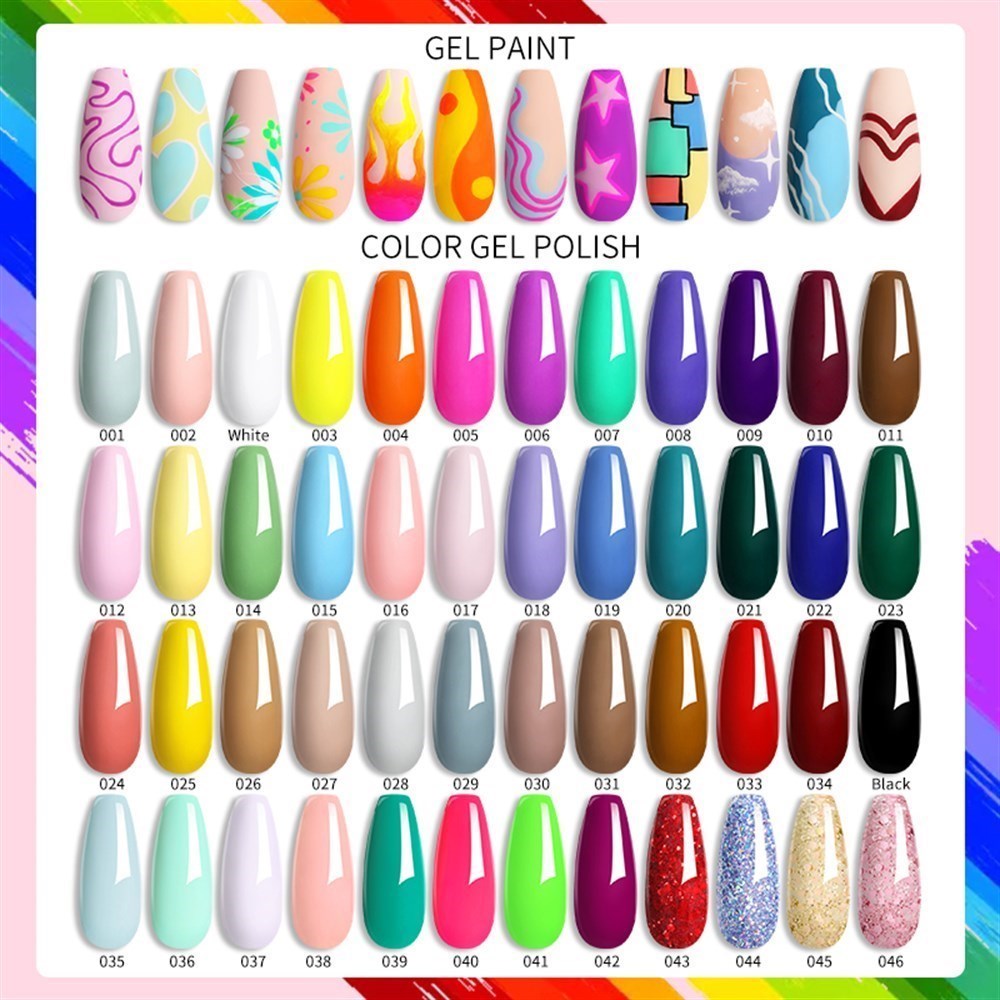LILY'CUTE 8 ML UV COLOR GEL ( KAP UV KALICI OJE&PAINTING GEL ) WHITE 