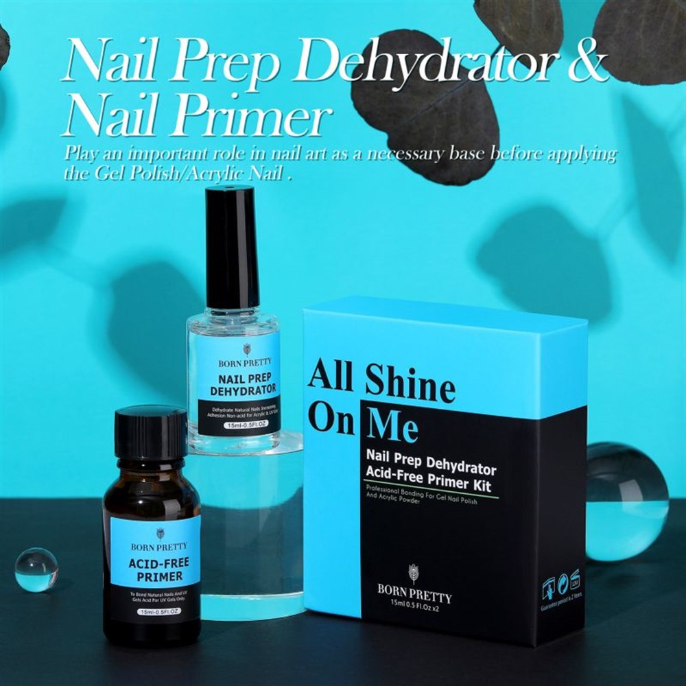 OJE DEPOSU BORN PRETTY ASİTSİZ YENİ DEHYDRATOR VE PRIMER SET