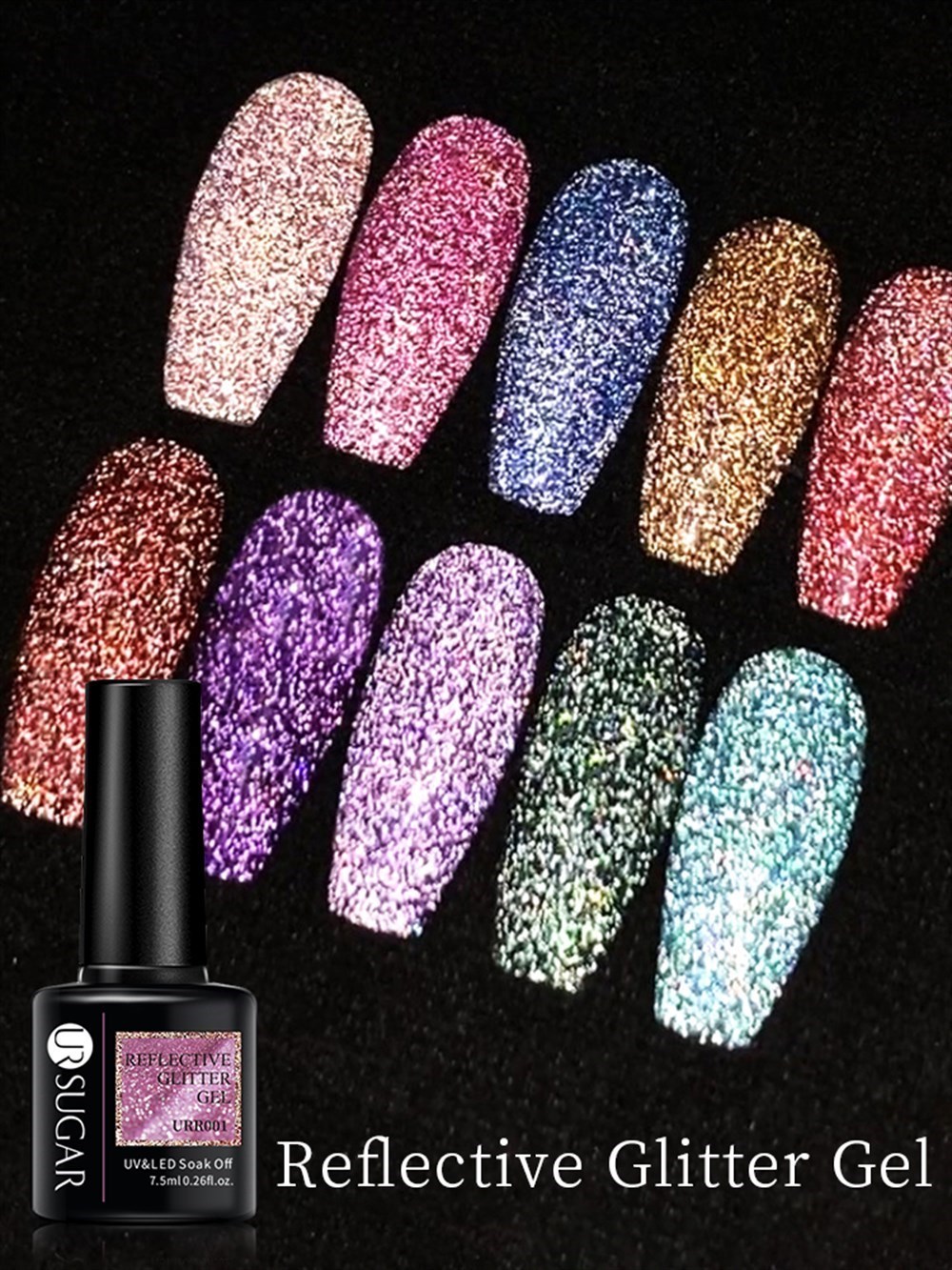 UR SUGAR REFLECTIVE ( REFLEKTÖRLÜ) FLASH GEL KALICI OJE  R001