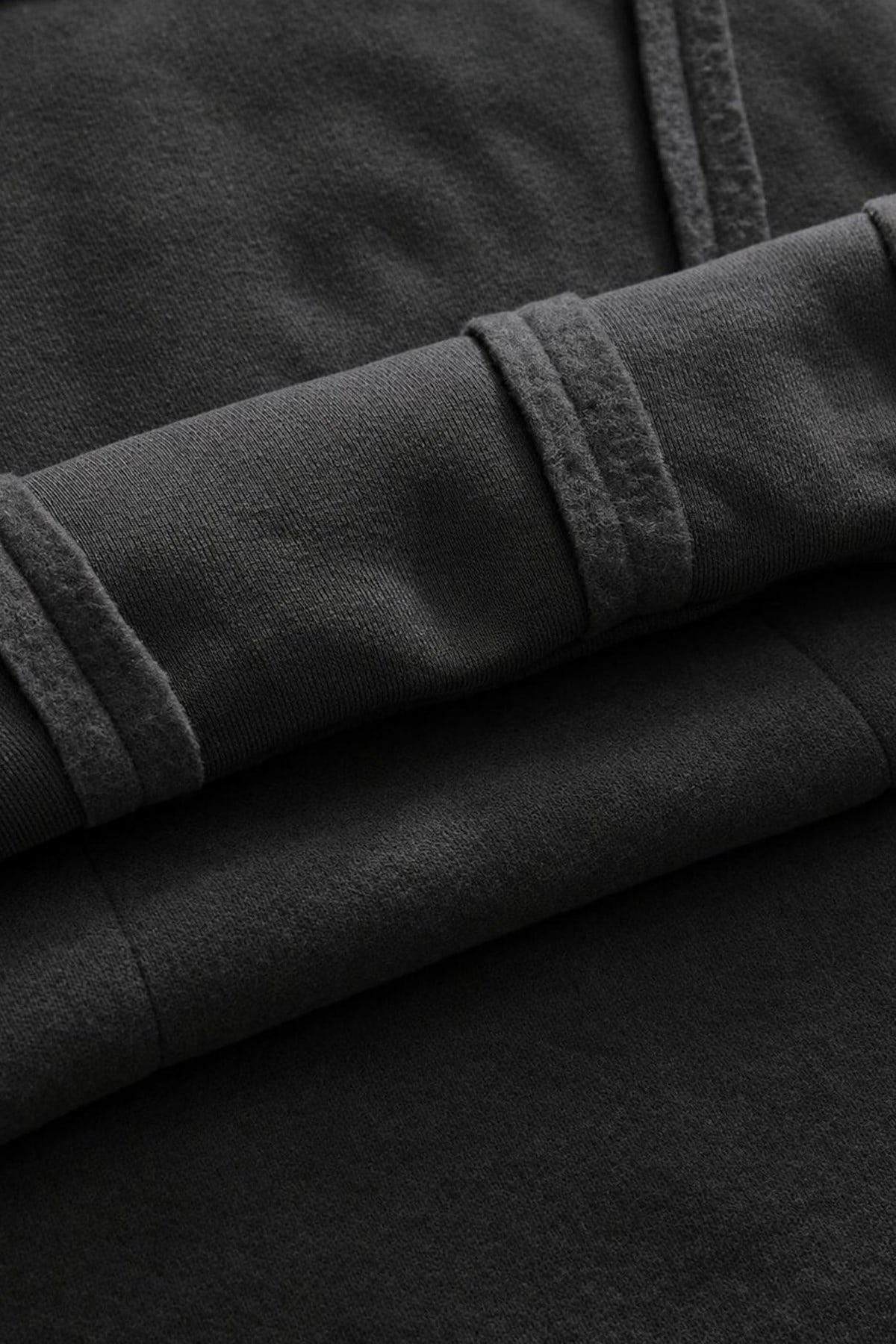 Kavisli Antrasit Oversize Sweatshirt - www.northlondon.com.tr