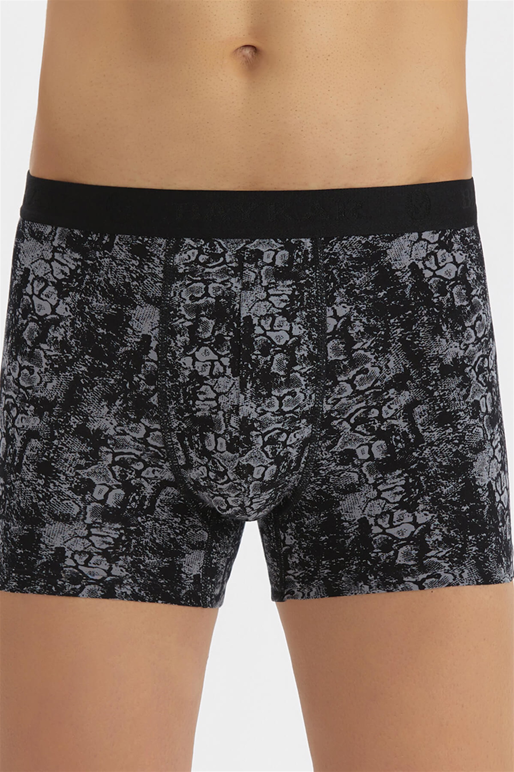 1121-02 Baykar Erkek Boxer Gri