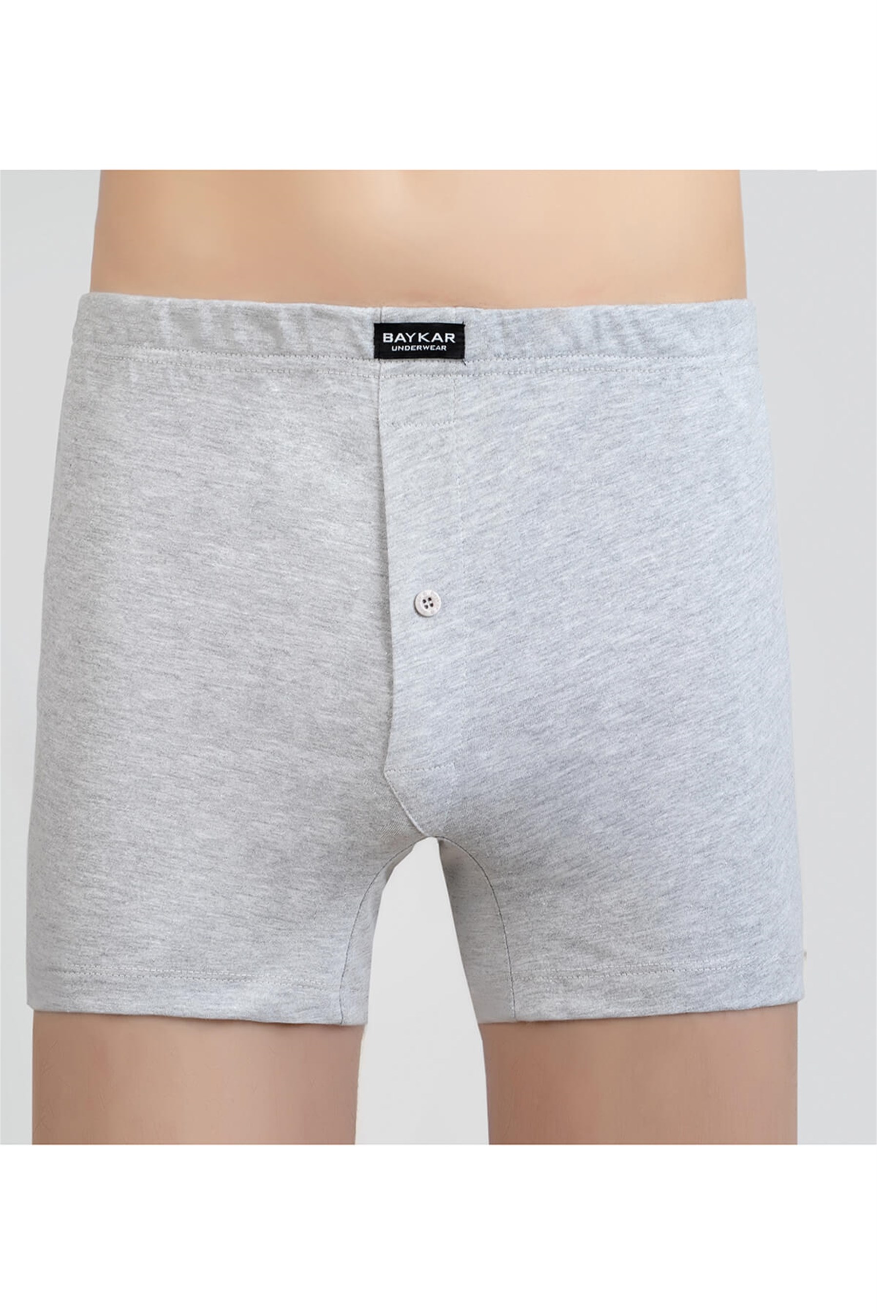 1228-20 Baykar Erkek Boxer Gri