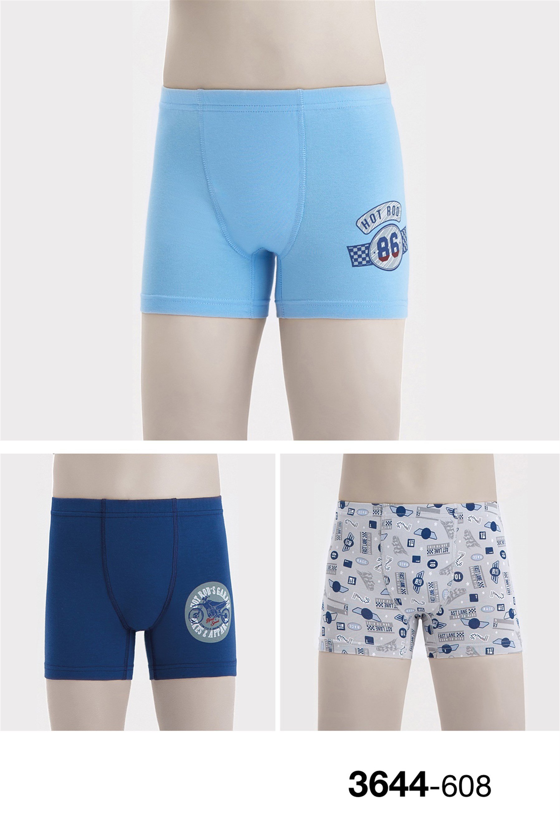 3644 Baykar Erkek Çocuk Şort