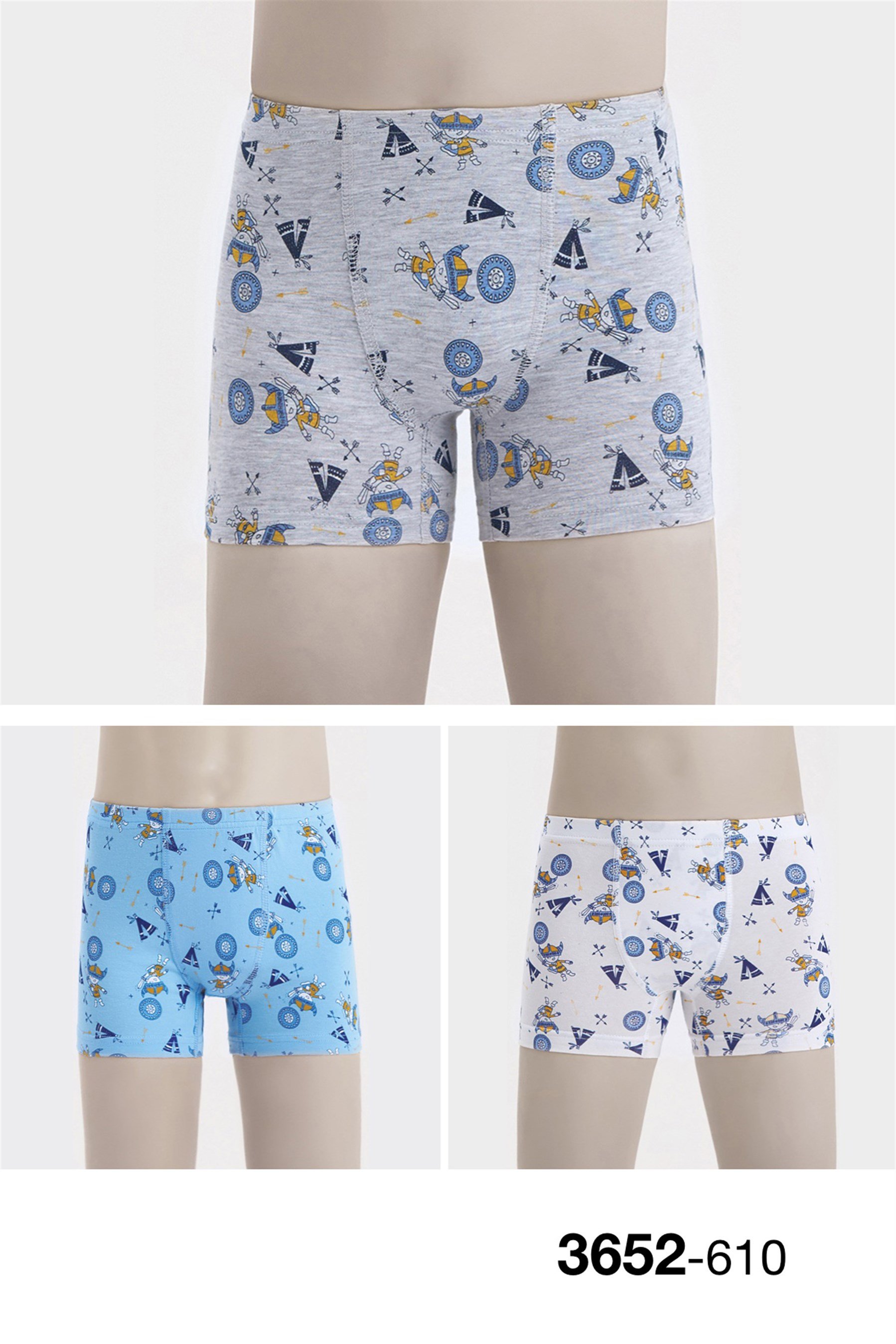 3652 Baykar Erkek Çocuk Şort