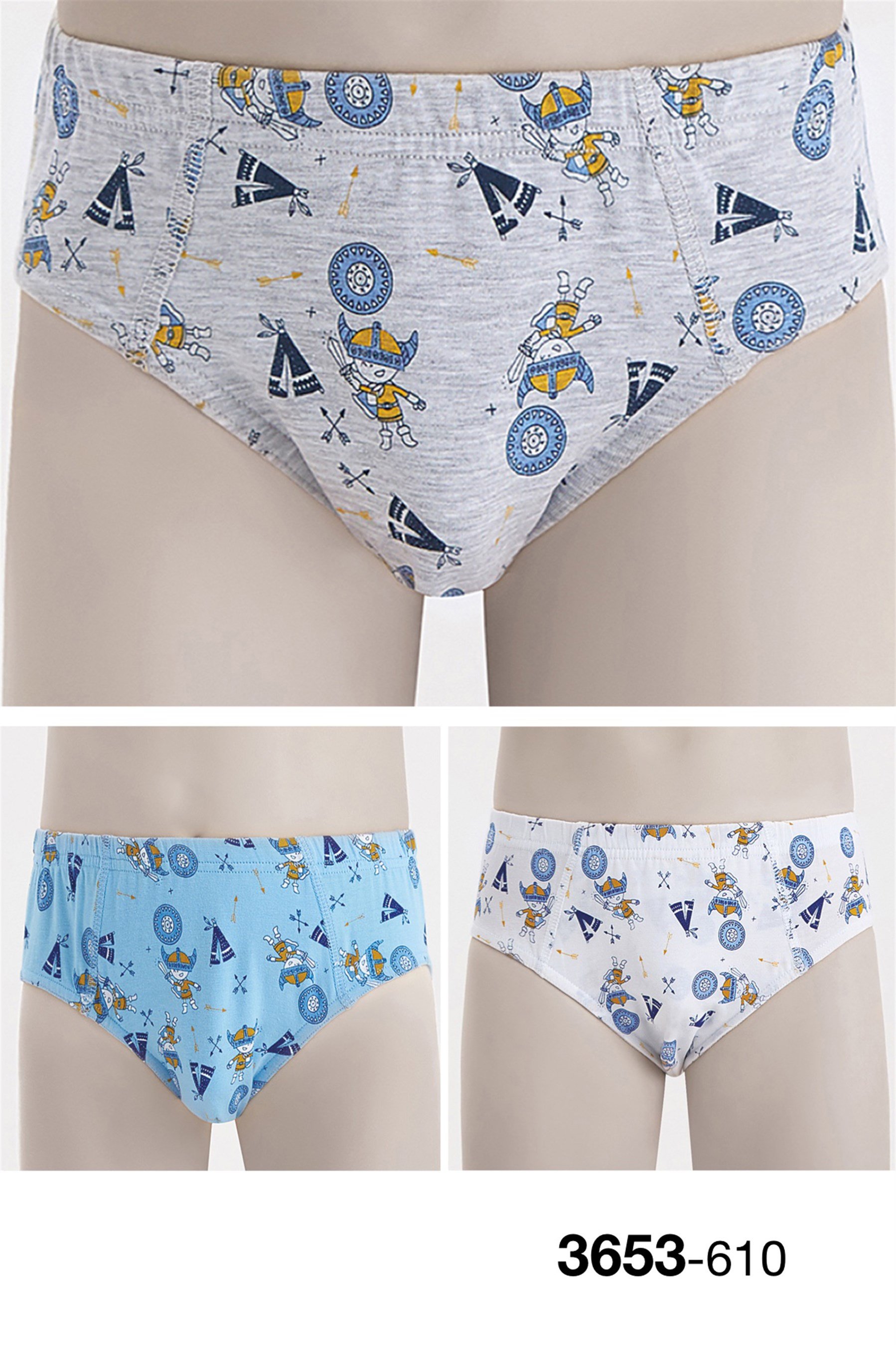 3653 Baykar Erkek Çocuk Külot