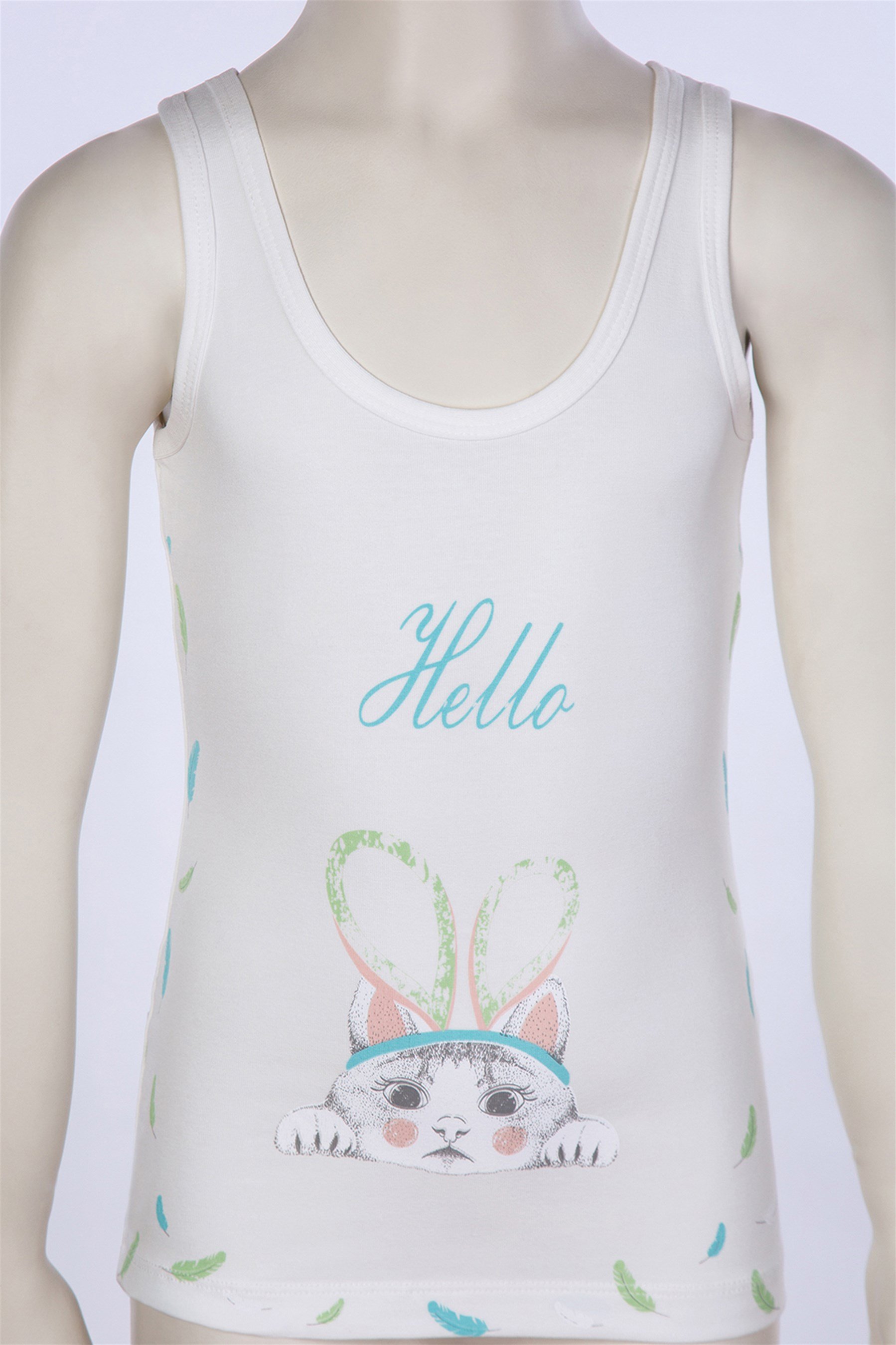 4306 Baykar Kız Çocuk Gen Ask Atlet