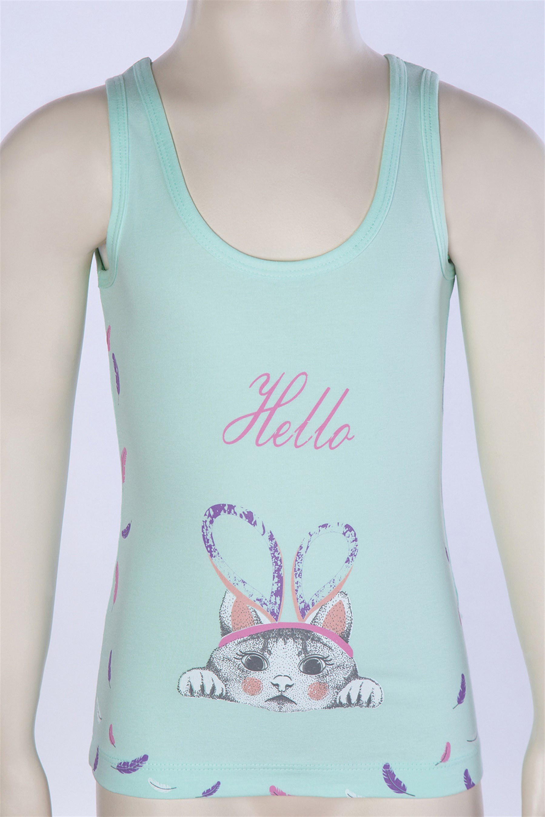 4306 Baykar Kız Çocuk Gen Ask Atlet