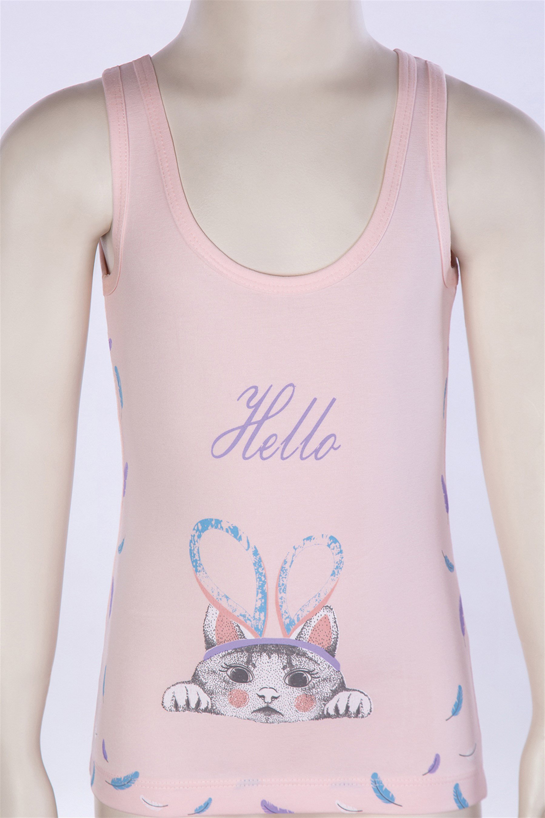 4306 Baykar Kız Çocuk Gen Ask Atlet