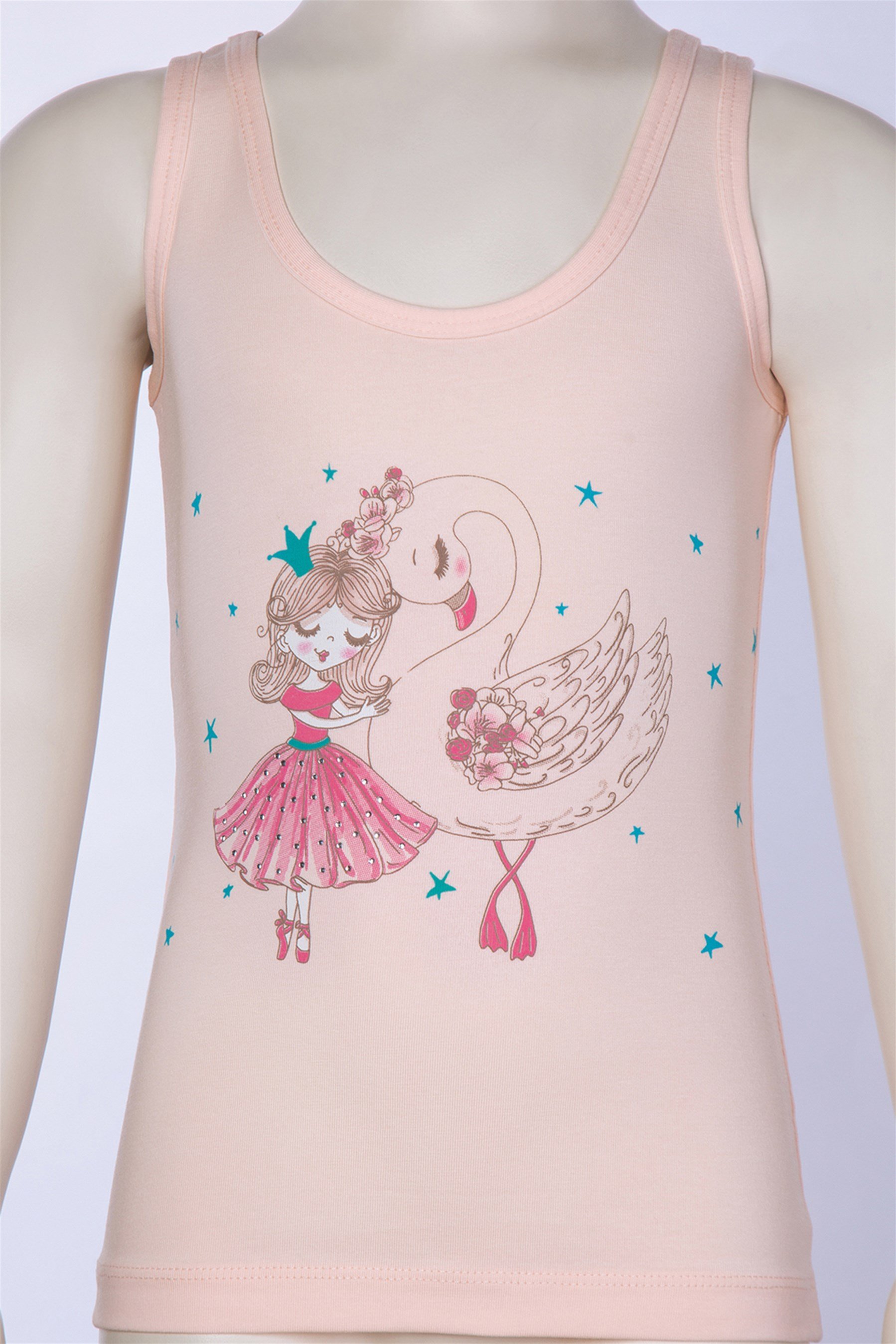 4928 Baykar Kız Çocuk Gen Ask Atlet