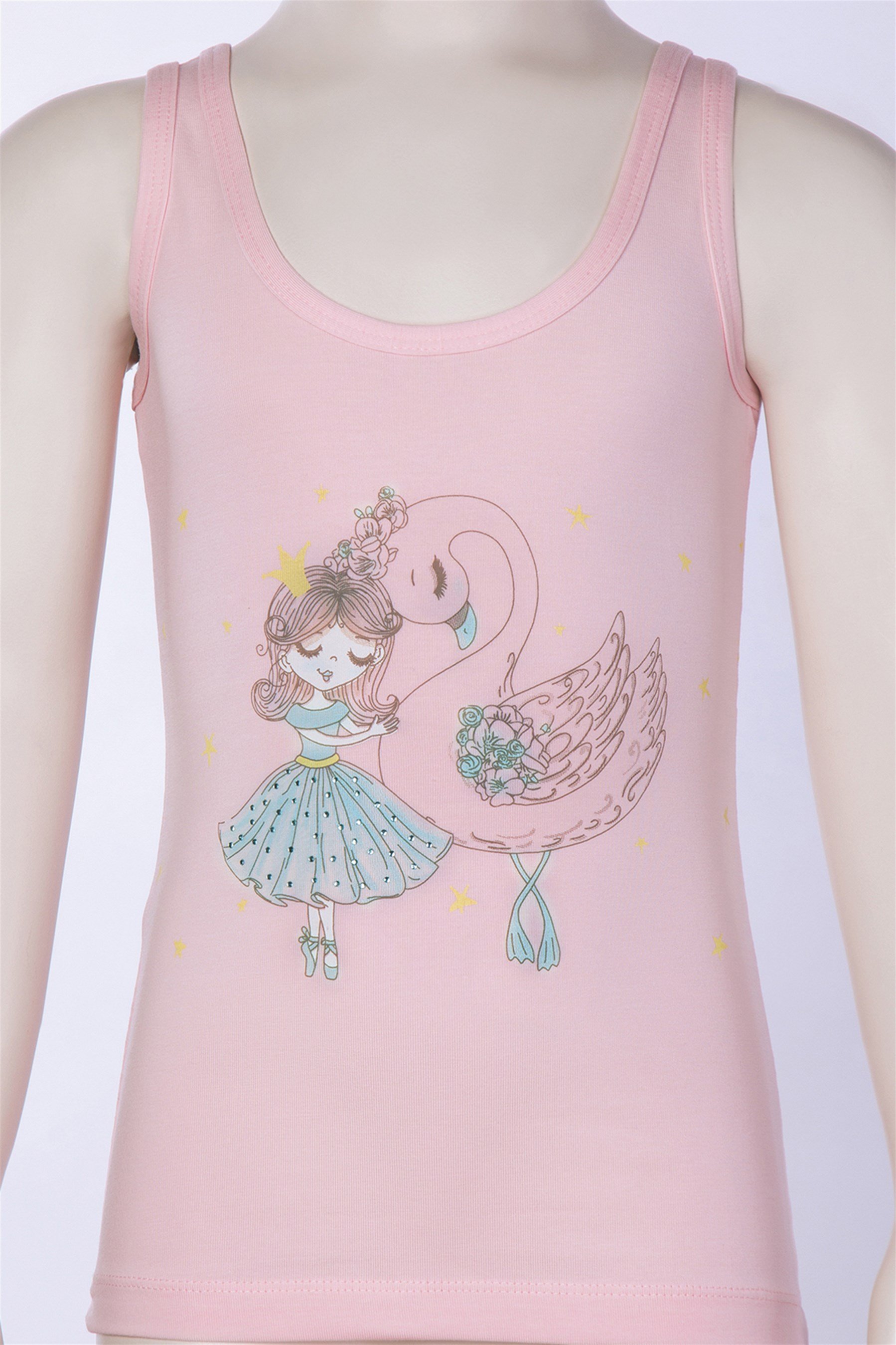 4928 Baykar Kız Çocuk Gen Ask Atlet