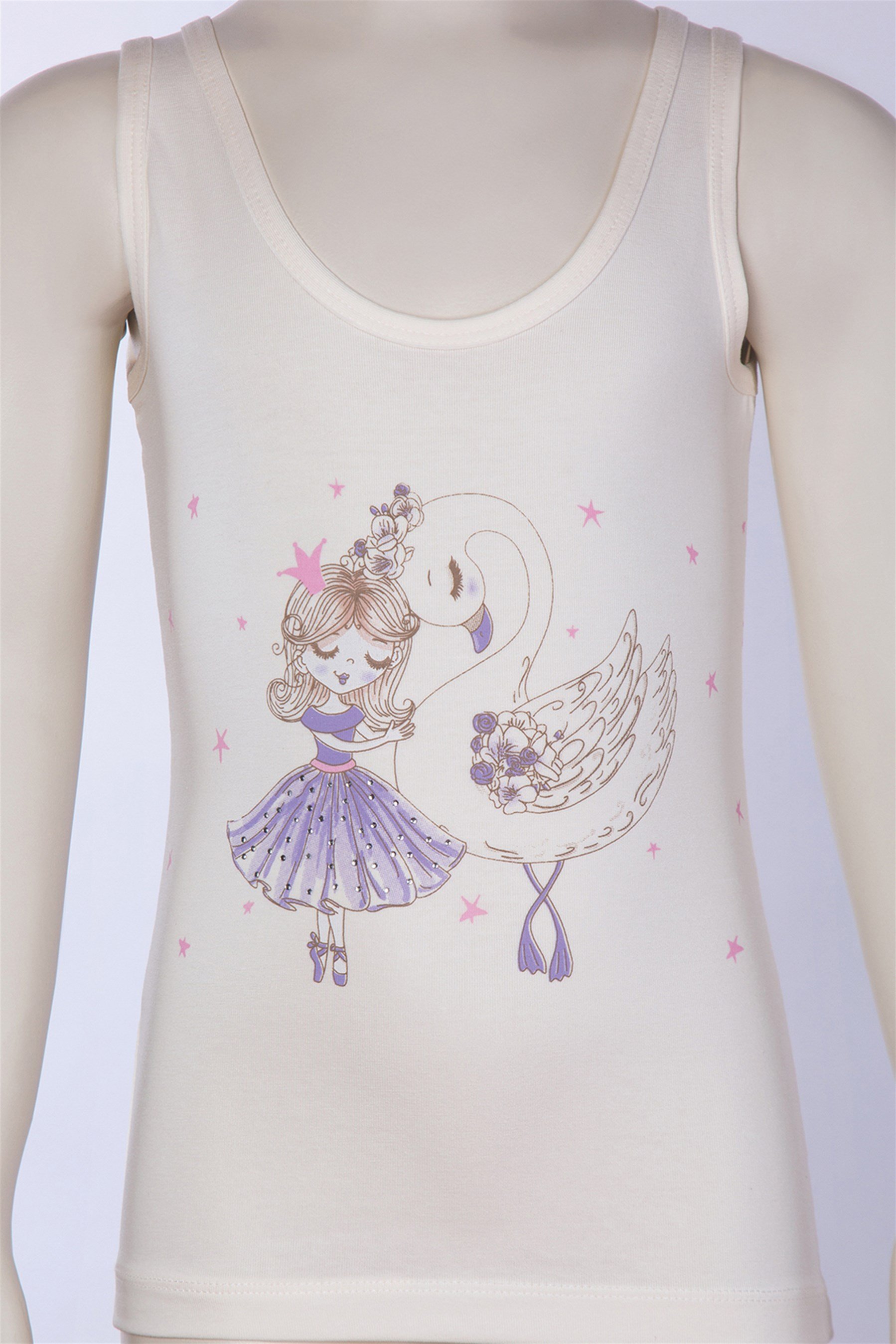 4928 Baykar Kız Çocuk Gen Ask Atlet