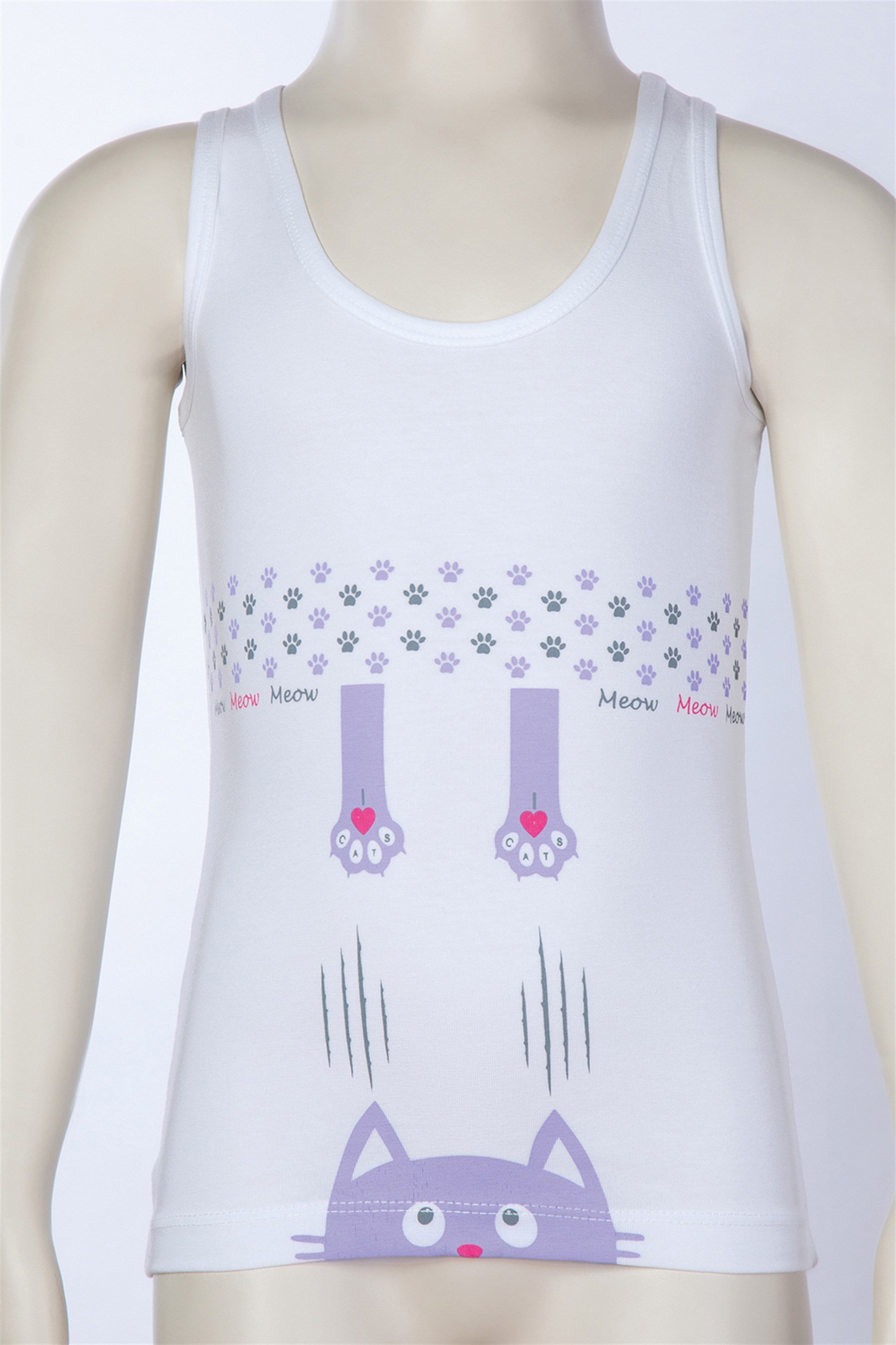 4978 Baykar Kız Çocuk Gen Ask Atlet