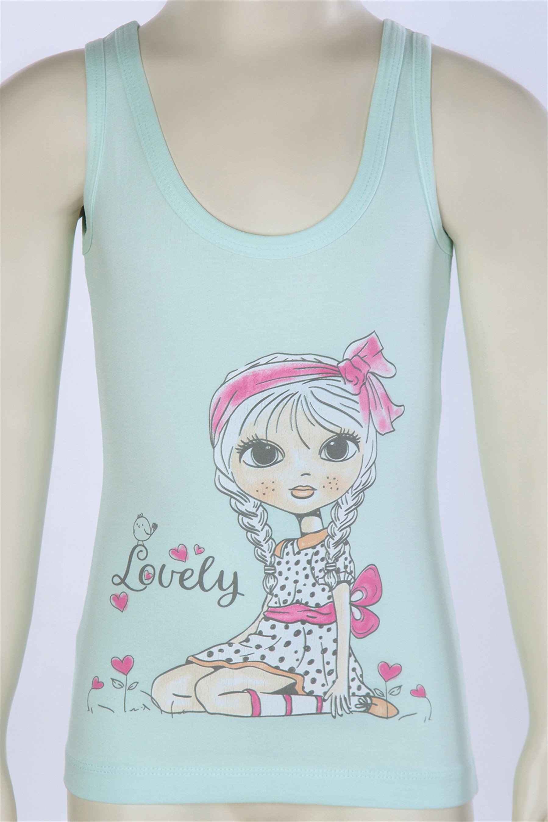 4982 Baykar Kız Çocuk Gen Ask Atlet