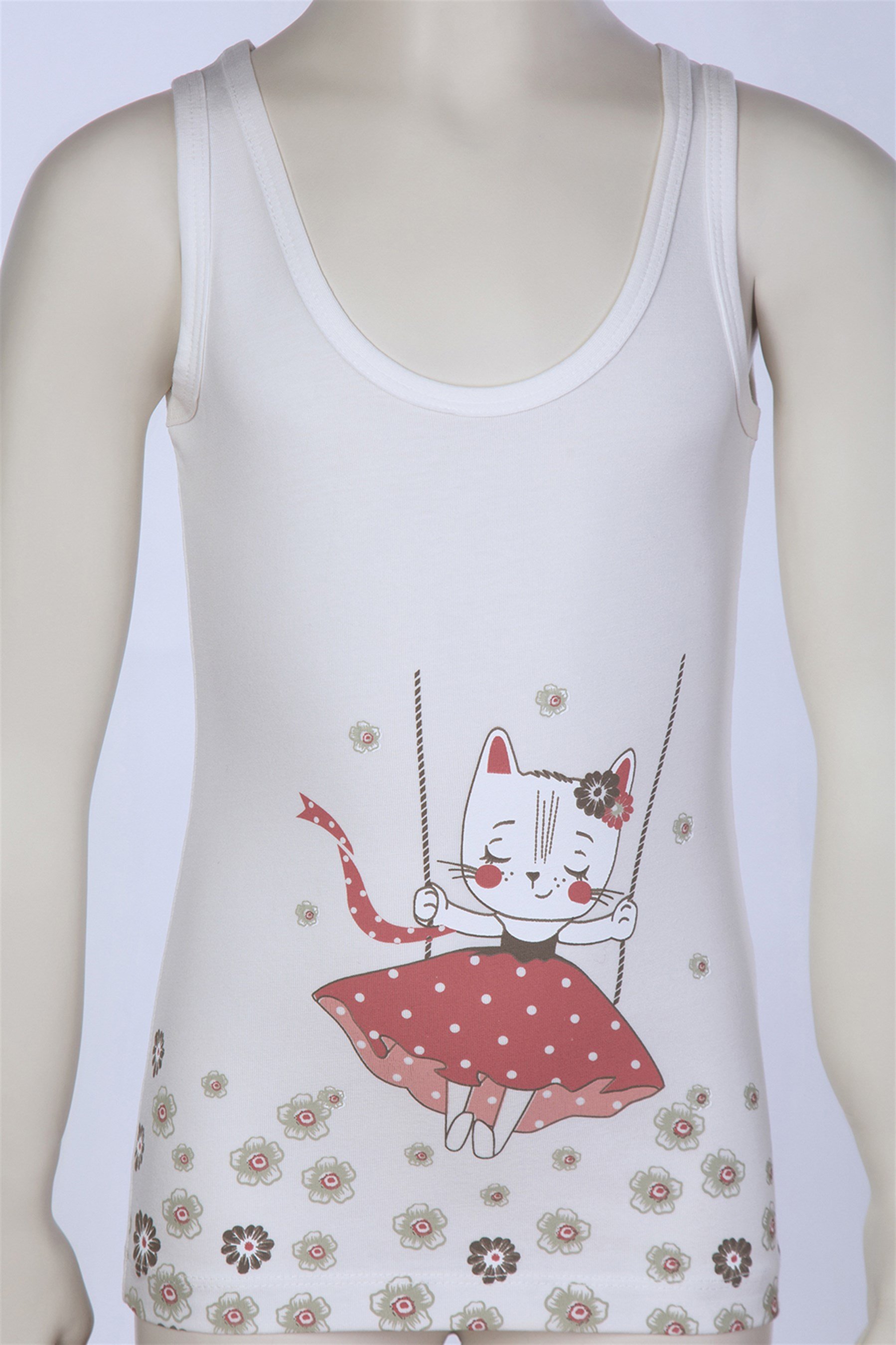 4986 Baykar Kız Çocuk Gen Ask Atlet