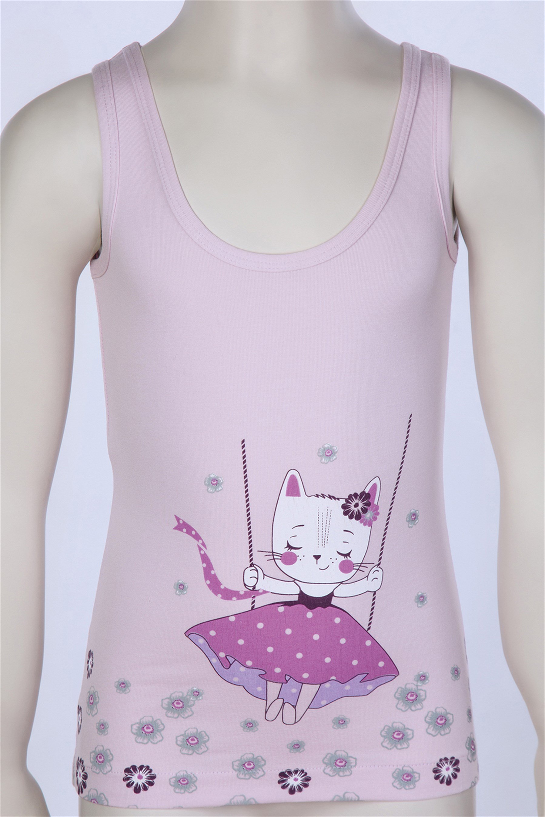 4986 Baykar Kız Çocuk Gen Ask Atlet