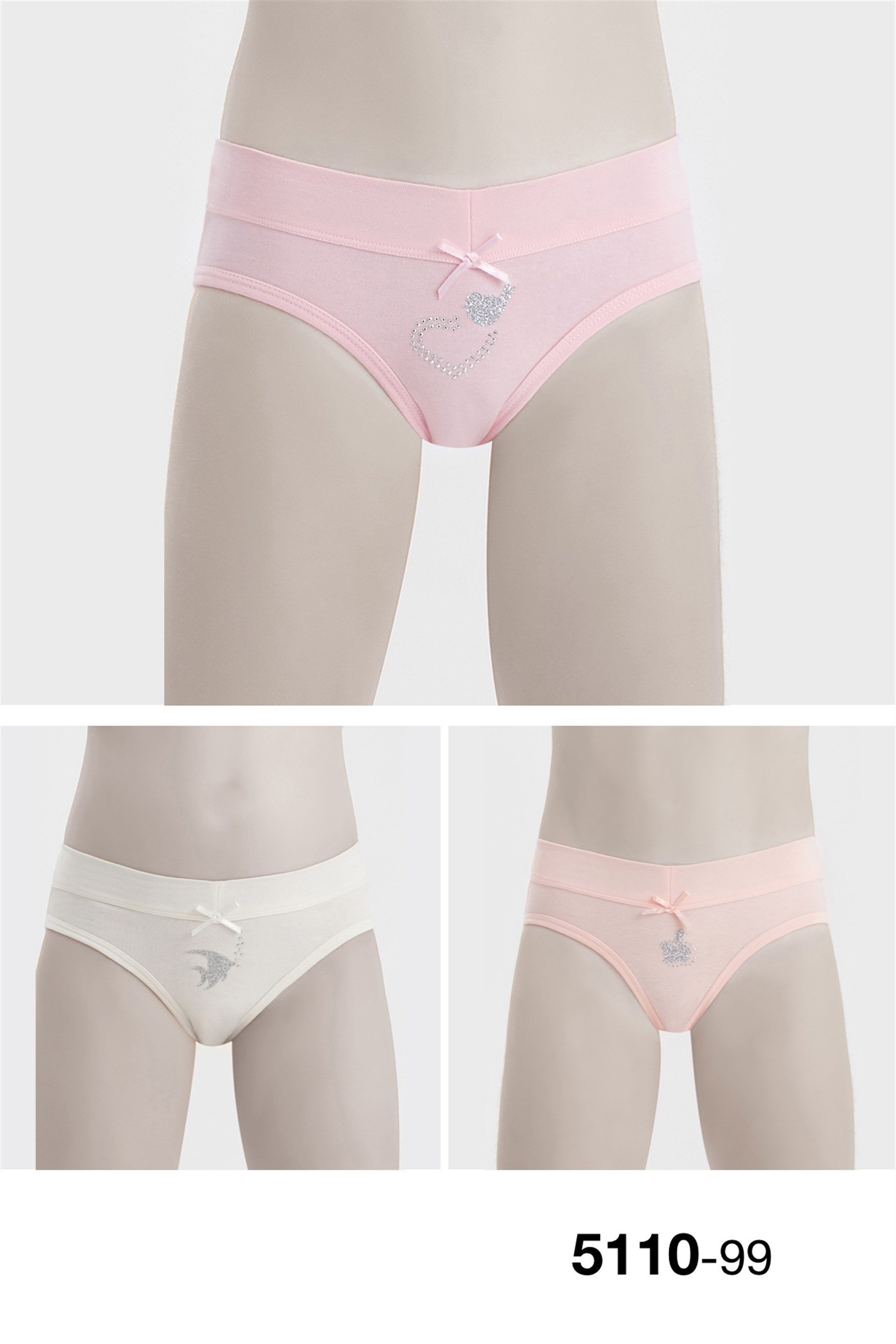 5110 Baykar Kız Bıyelı Külot