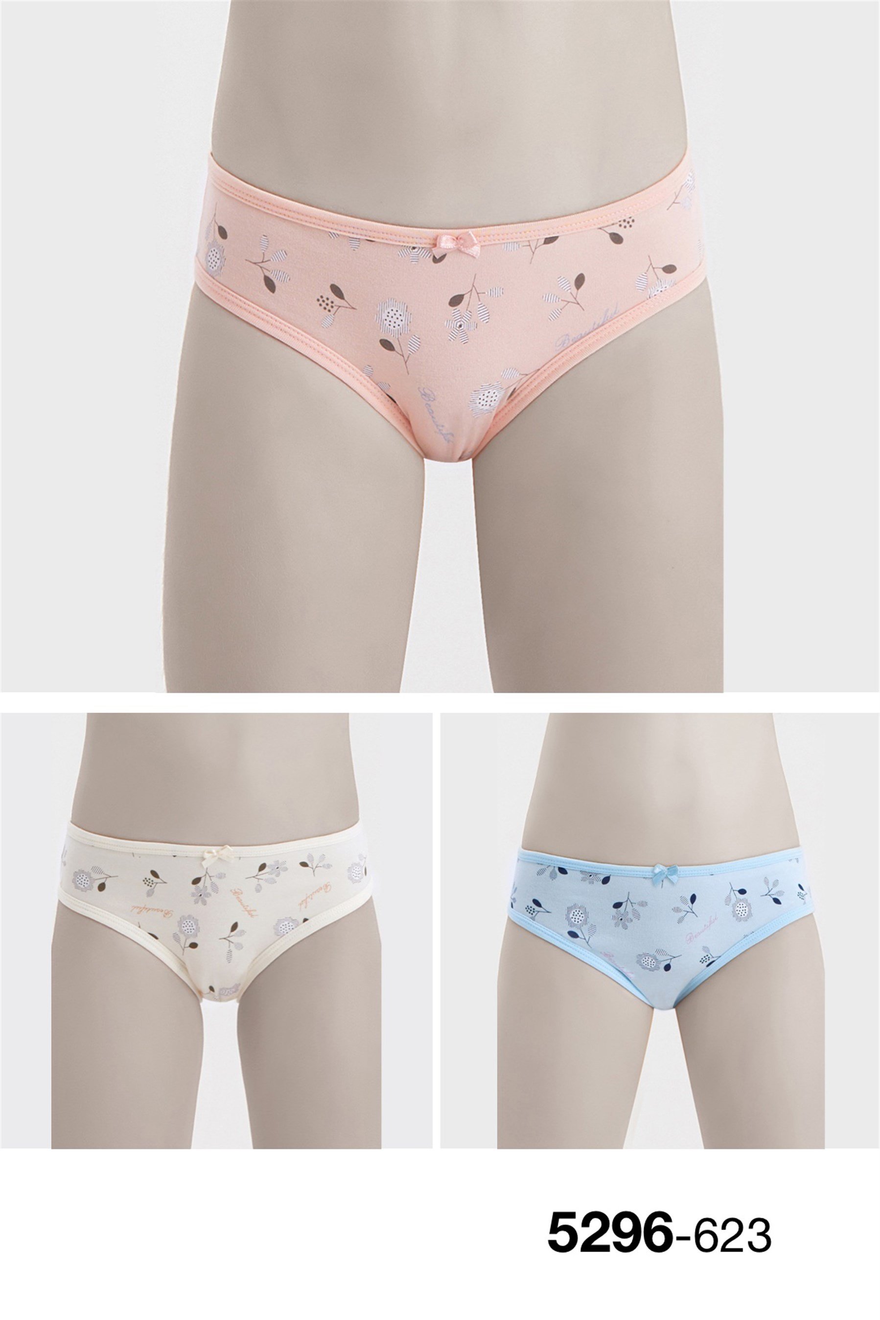 5296 Baykar Kız Çocuk Külot