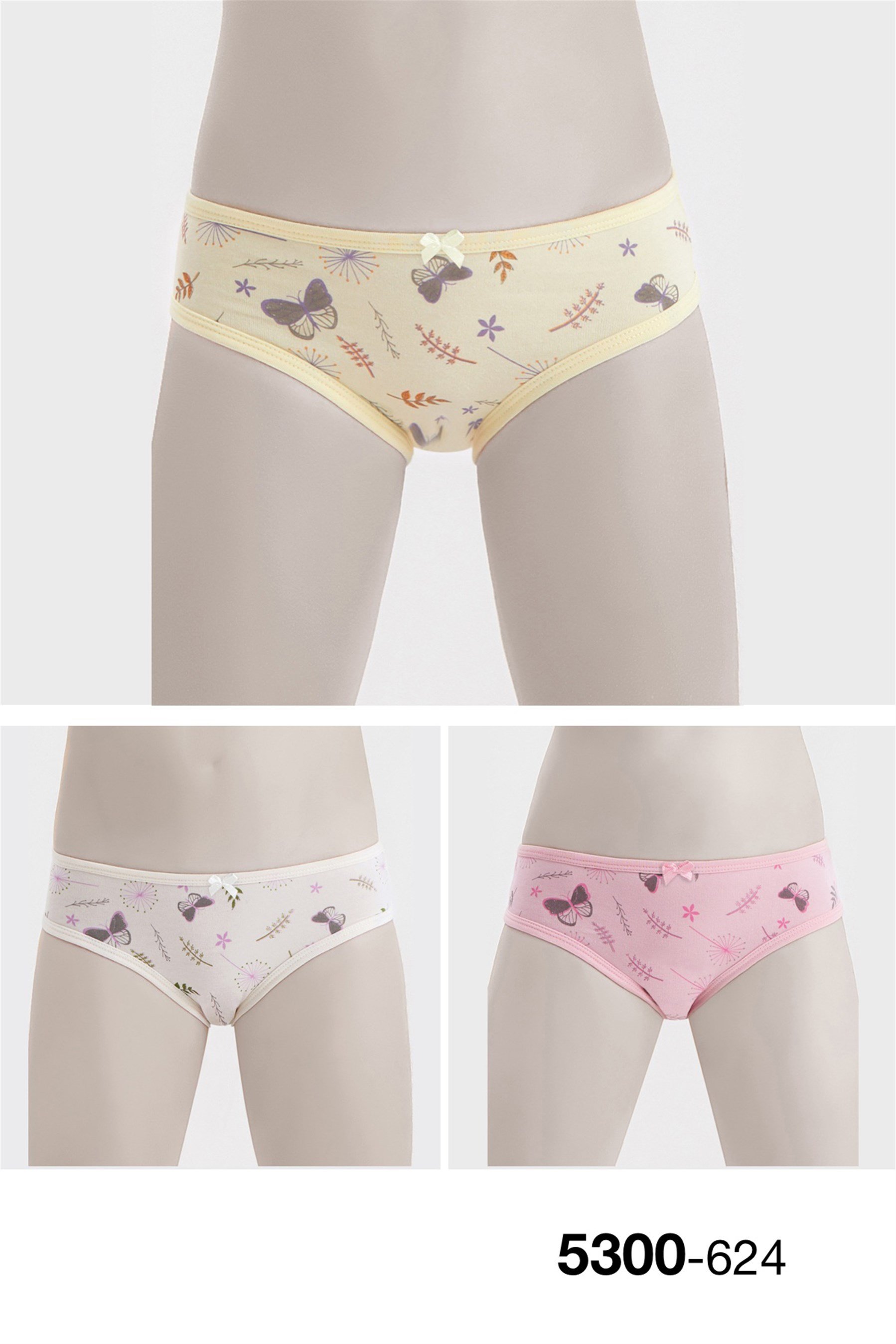 5300 Baykar Kız Çocuk Külot