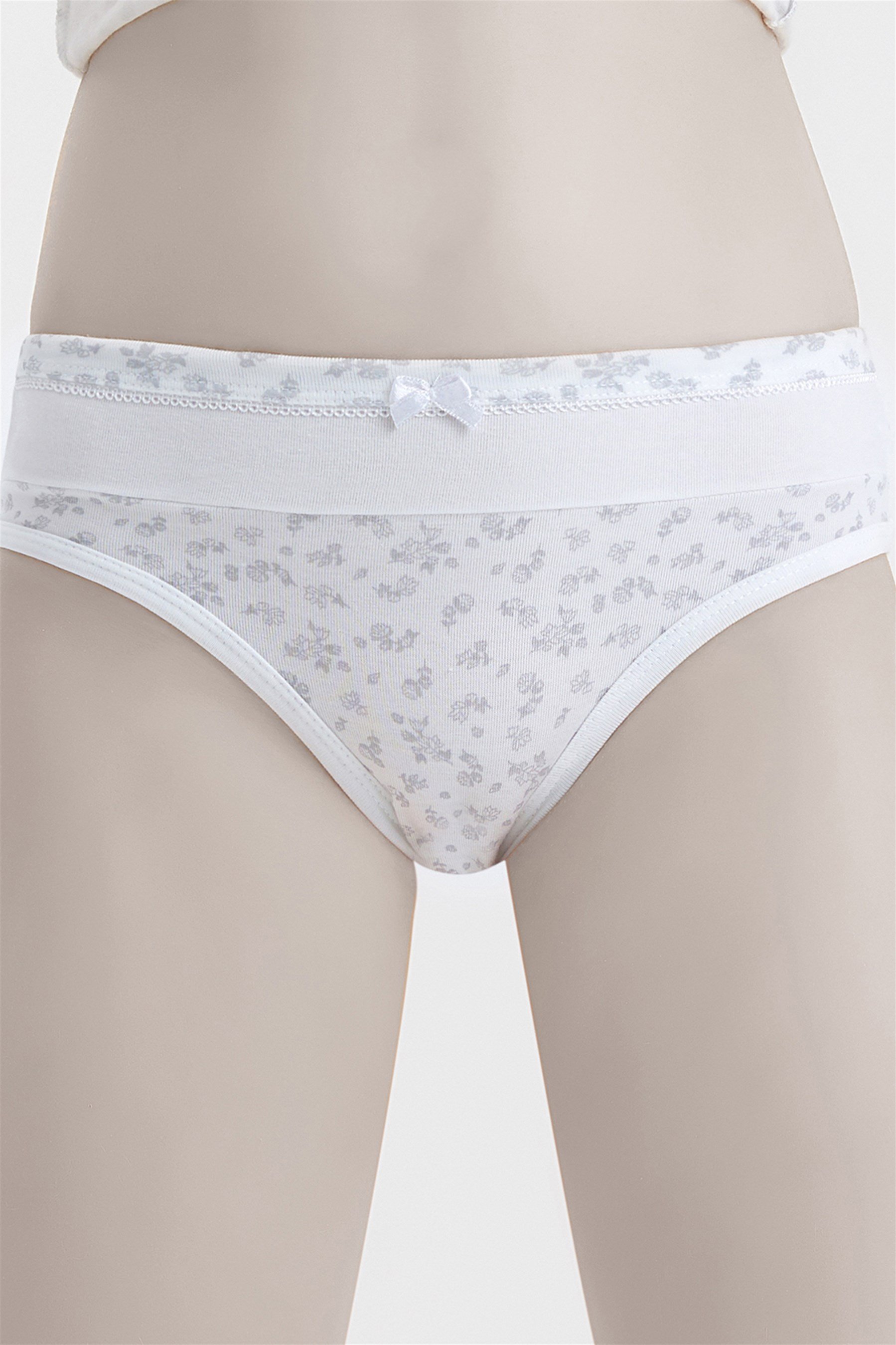 5530 Baykar Grı Cıceklı Külot