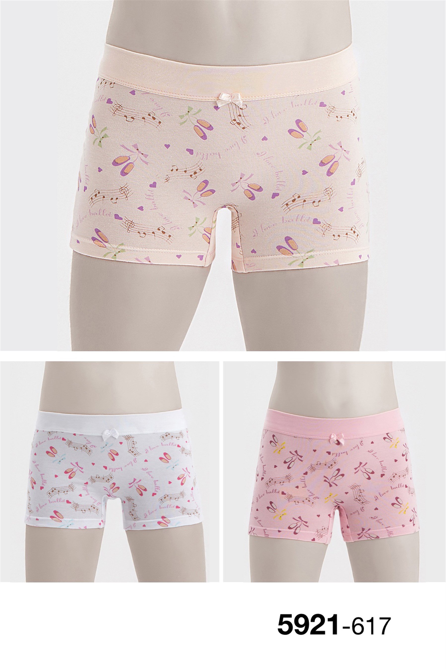 5921 Baykar Kız Çocuk Uzun Şort