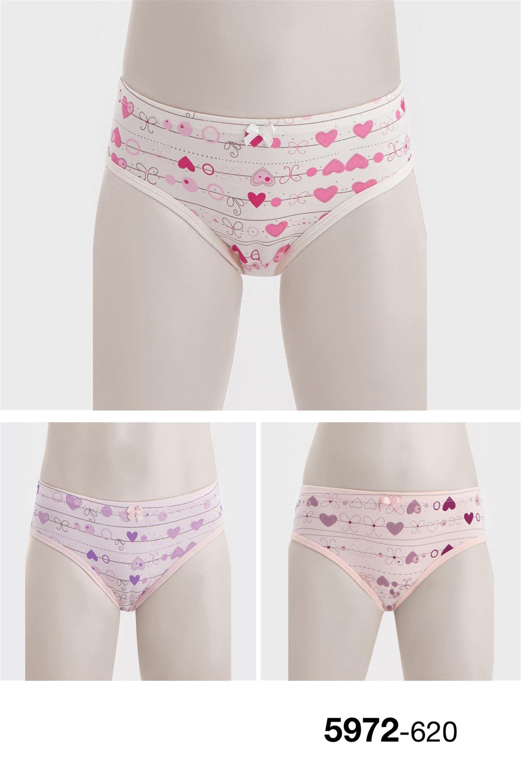 5972 Baykar Kız Çocuk Külot