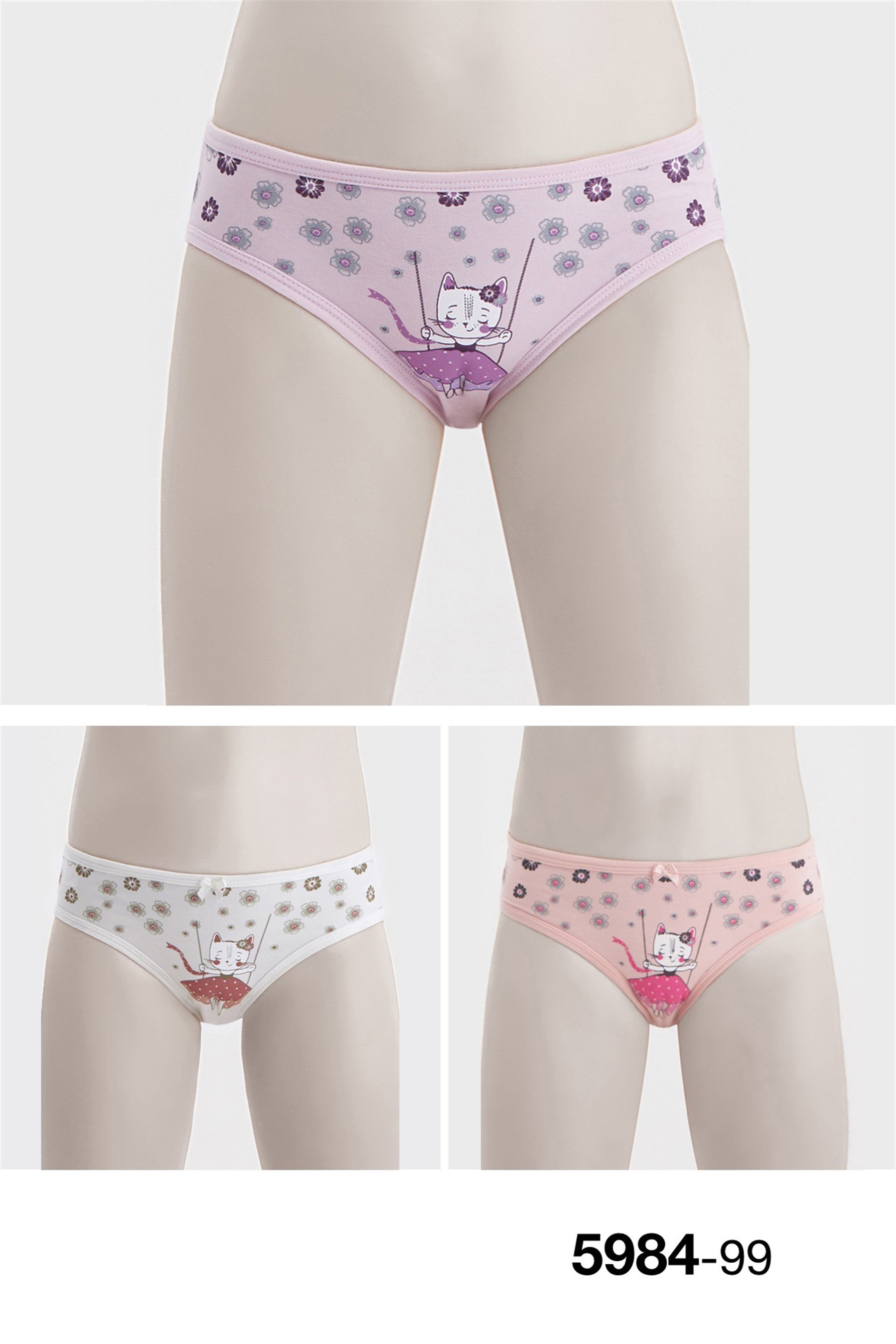 5984 Baykar Kız Çocuk Külot