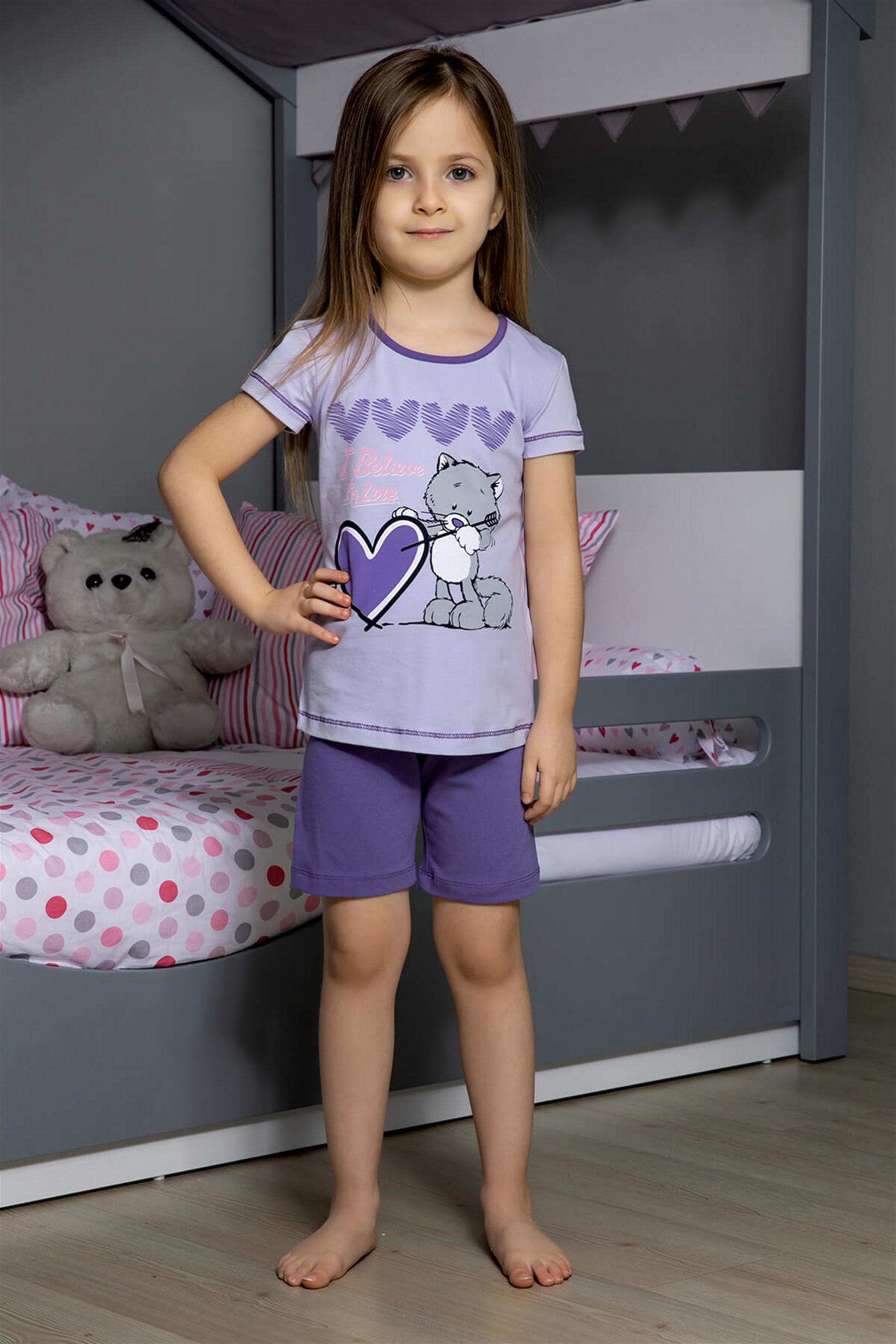 9103 Baykar Kız Çocuk Kaprı Takım