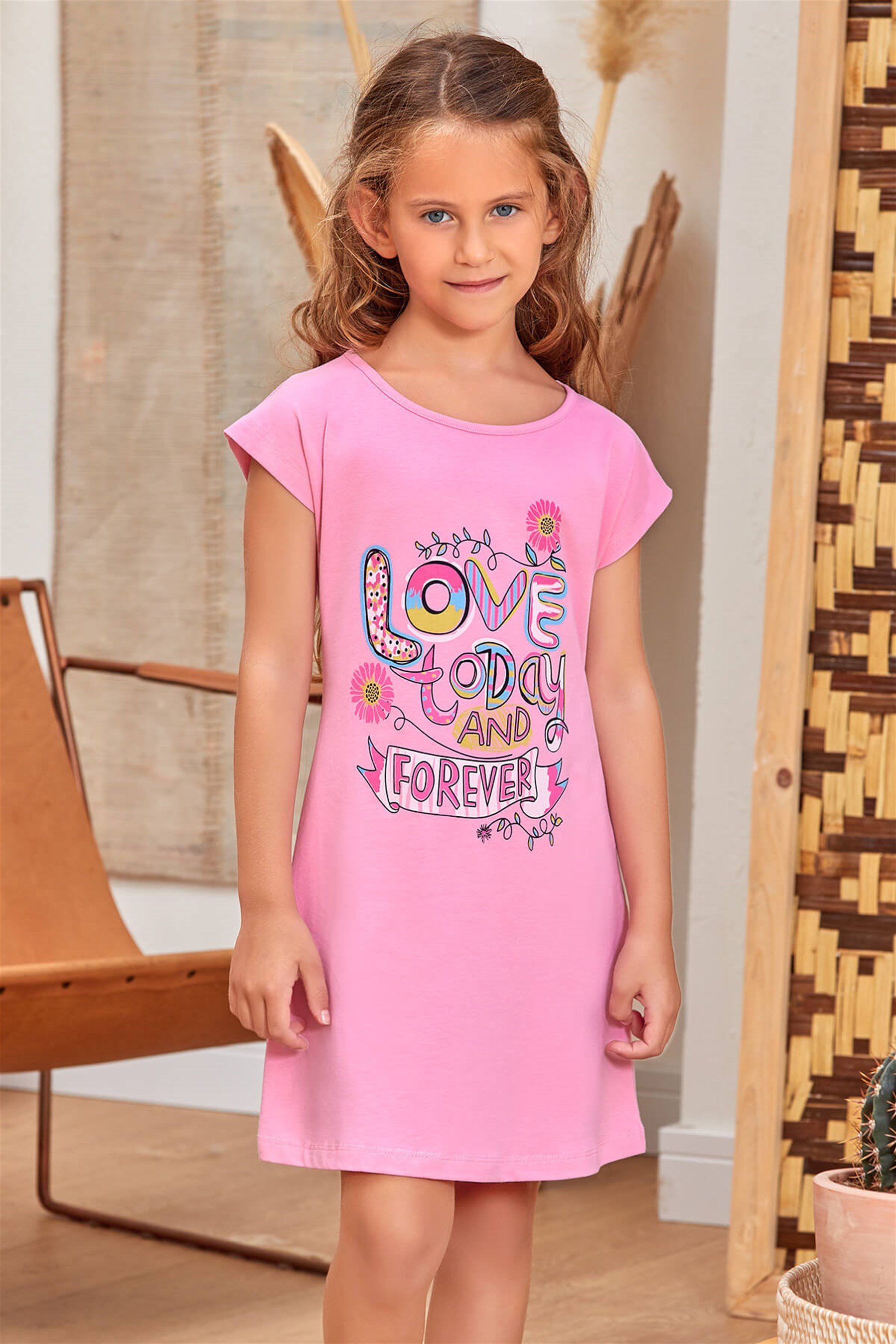 9114 Baykar Kız Çocuk Elbıse